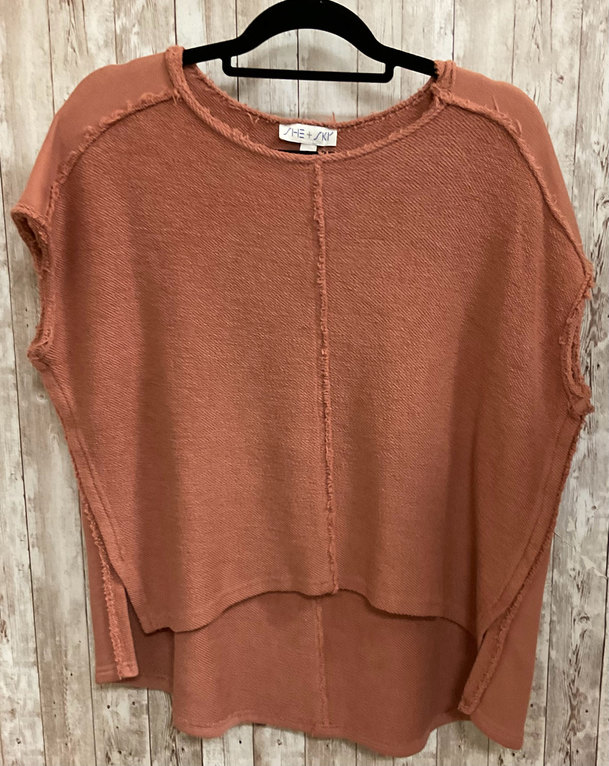 Size S SHE+SKY CLAY Top