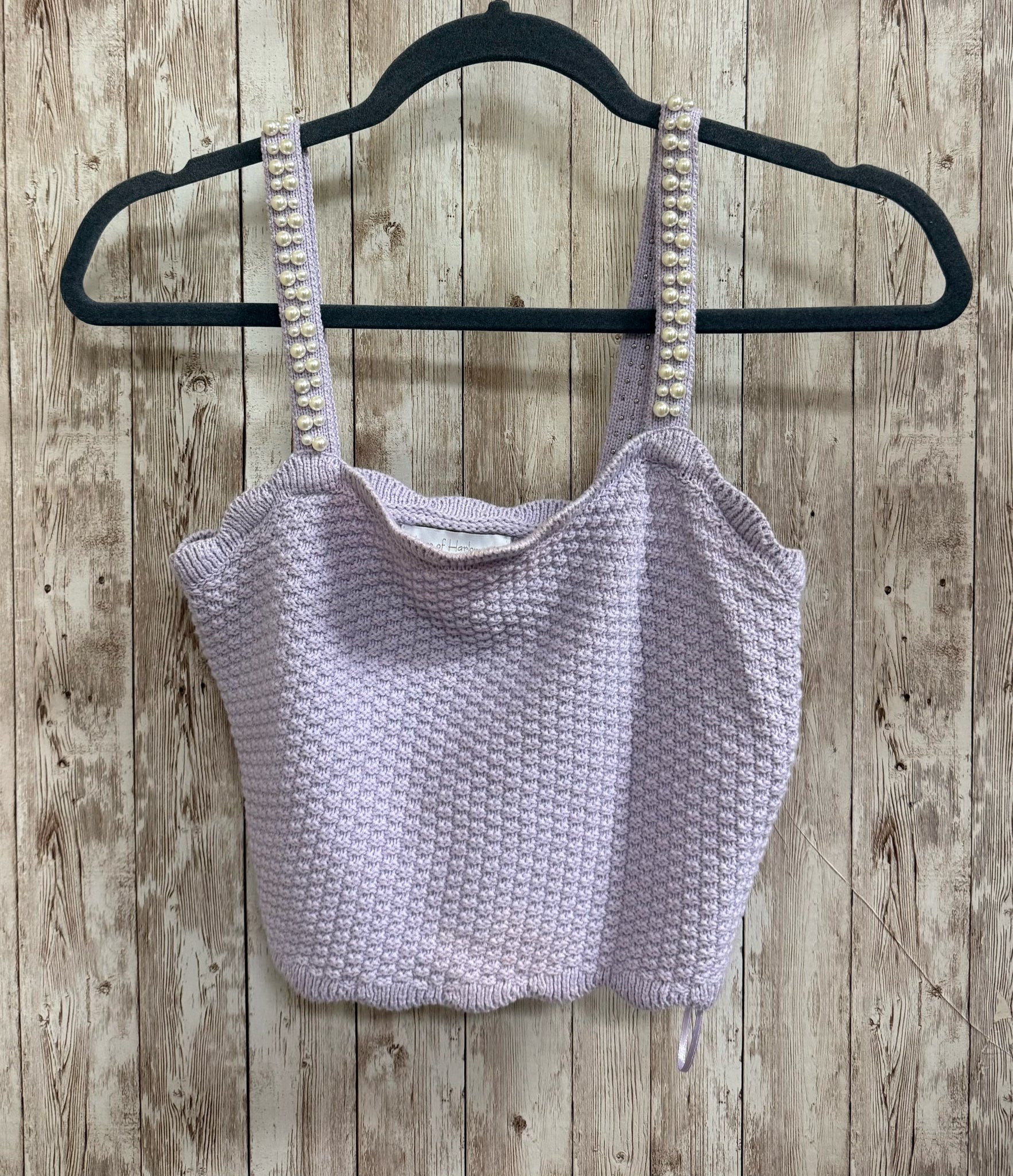 Size XS HOUSE OF HARLOW Lavender 2 PC Top