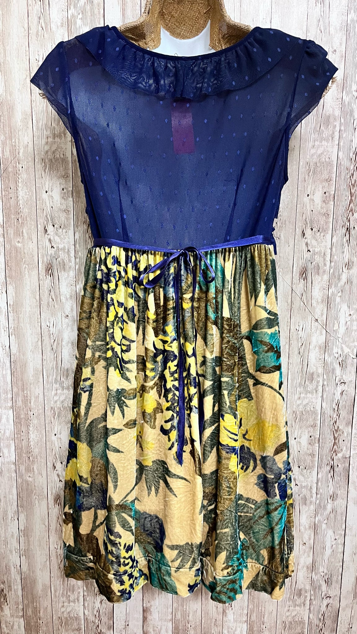 FREE PEOPLE Size S Blue Dress