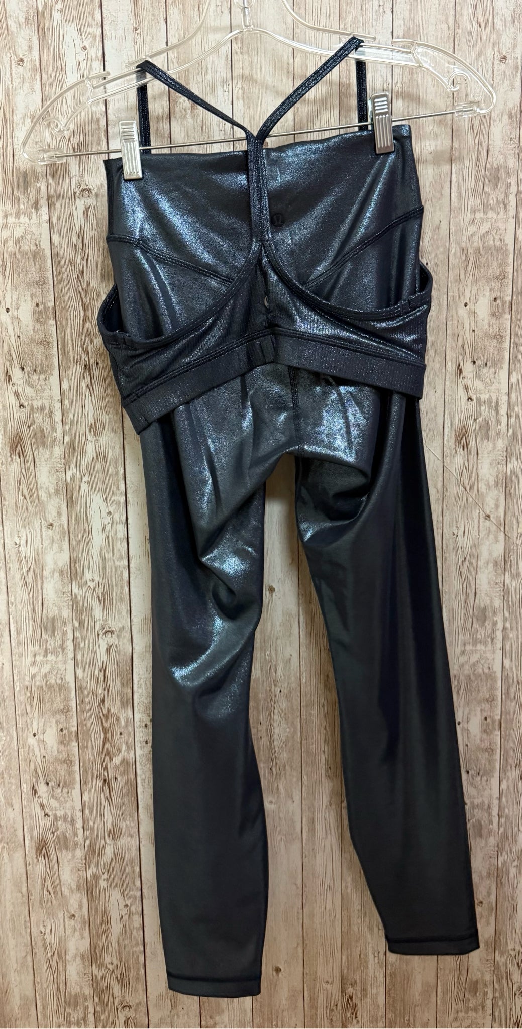 Size 4 LULULEMON Blue 2 PC SET