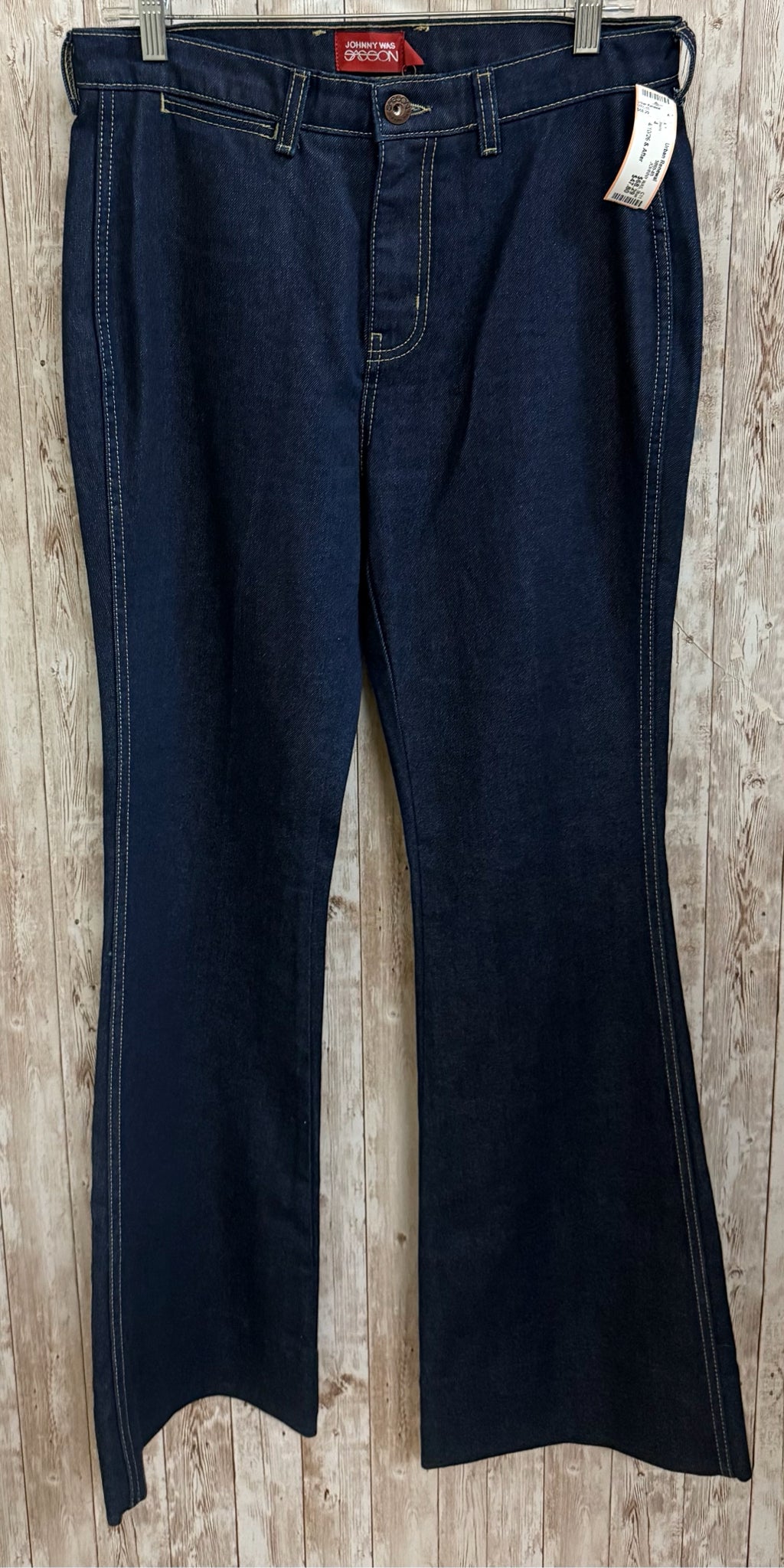 Size 4 JOHNNY WAS Blue Jeans