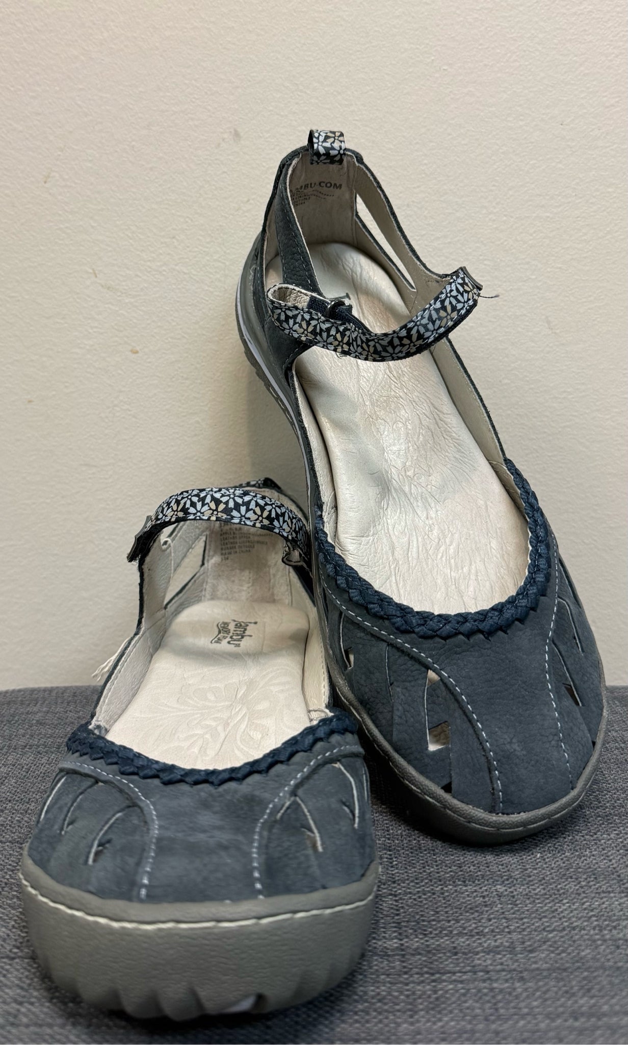 7.5 JAMBU Blue SHOES
