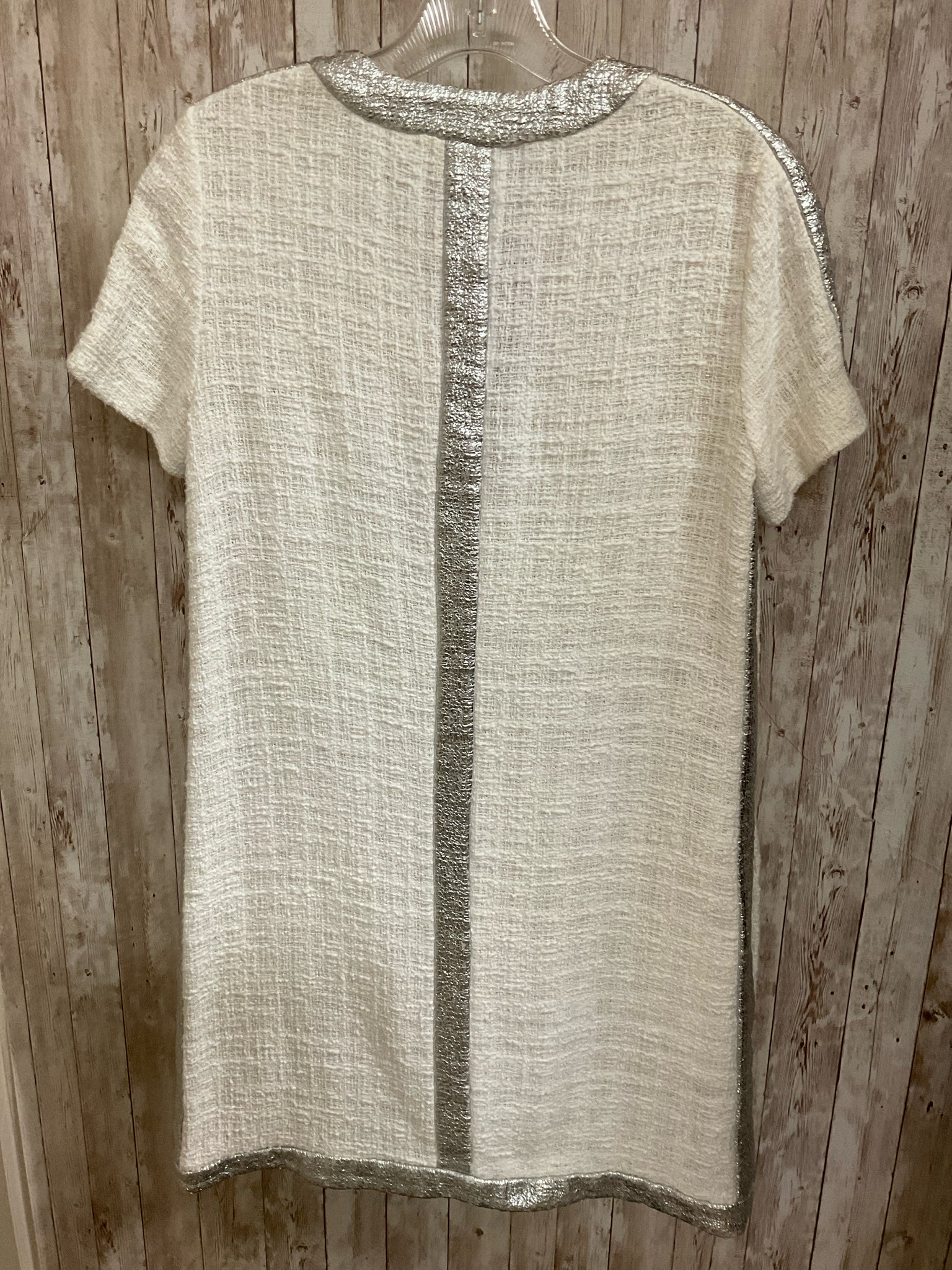 Size XS ICEBERG WHITE AND SILVER Dress