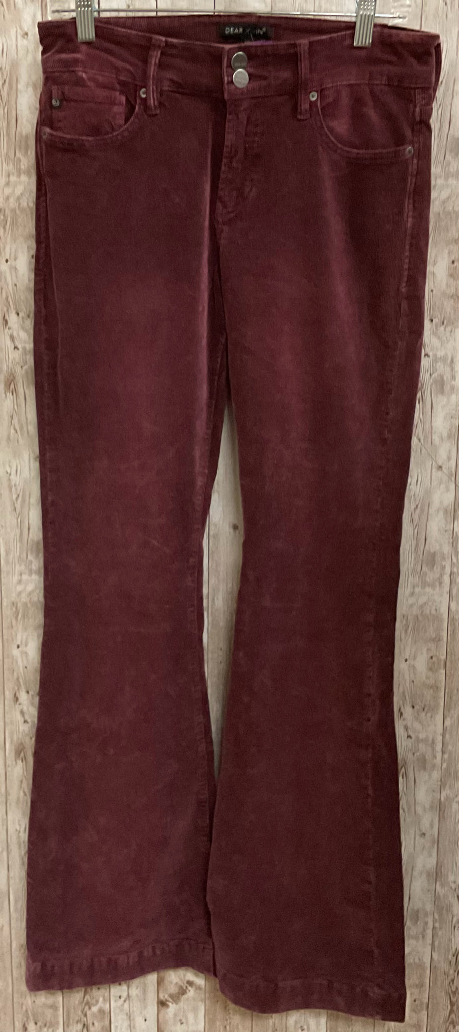 Size 6 DEAR JOHN WINE Pants