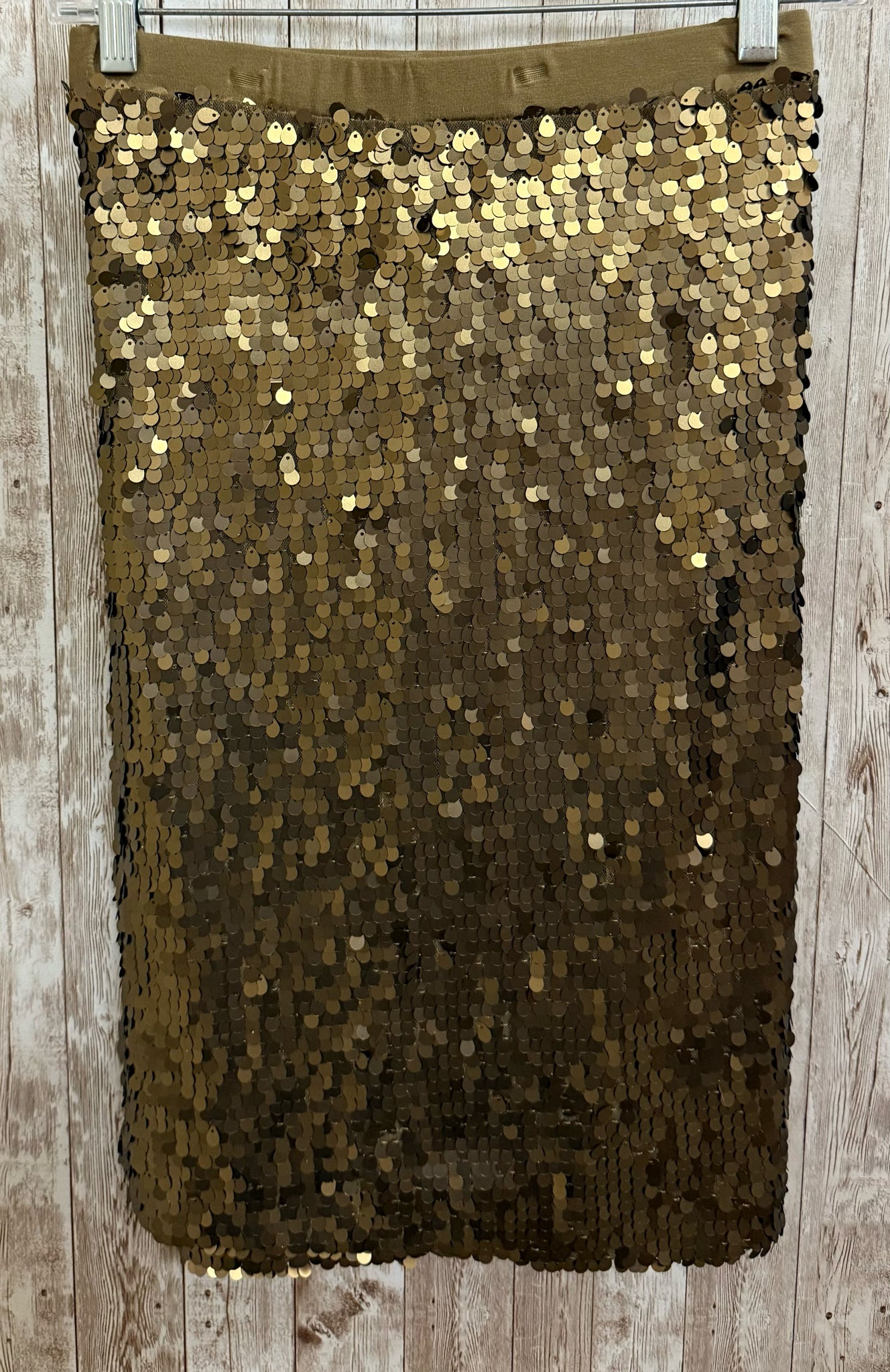 Size M NEW COLLECTION Gold Skirt