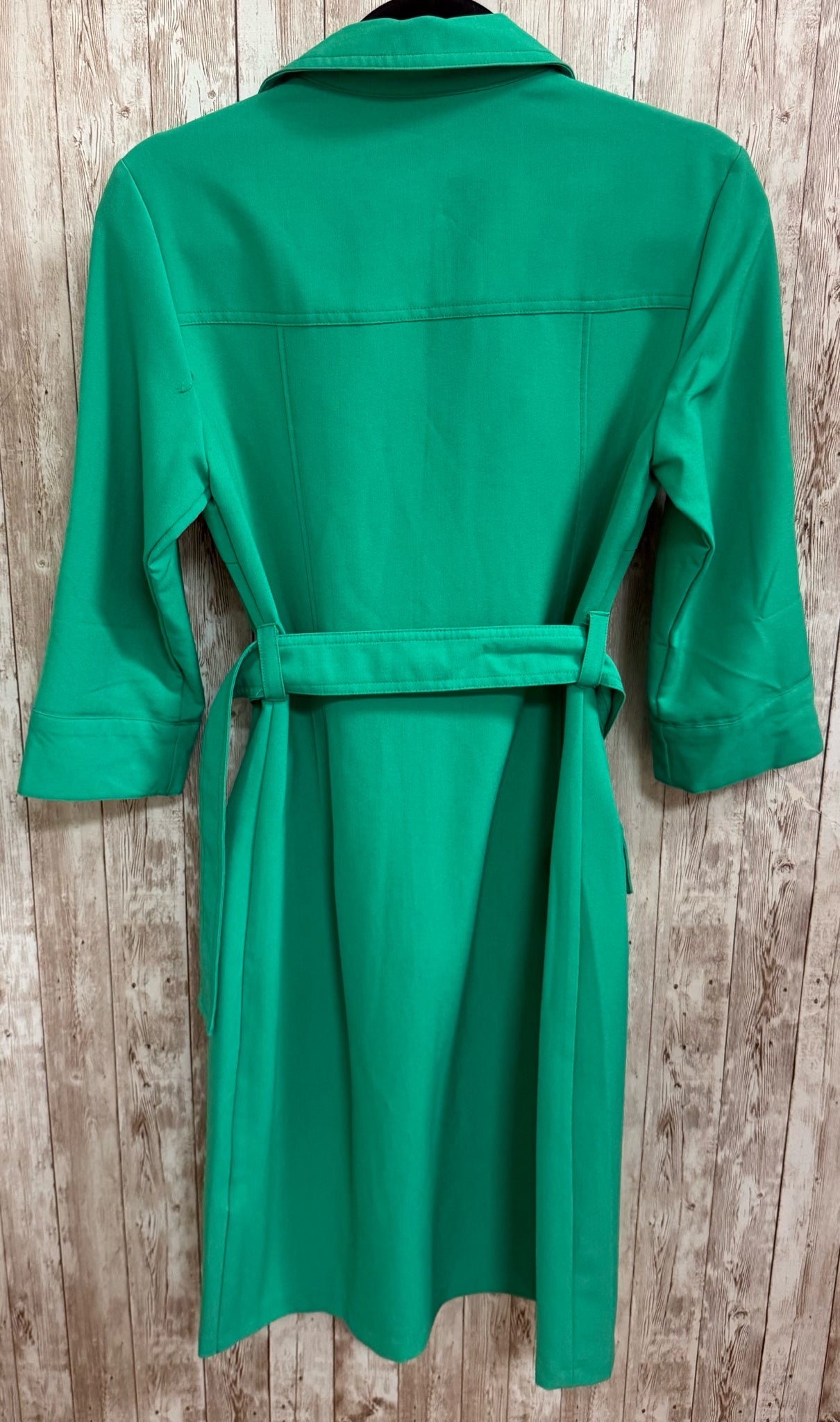 Size 4 SHARAGANO KELLY GREEN Dress
