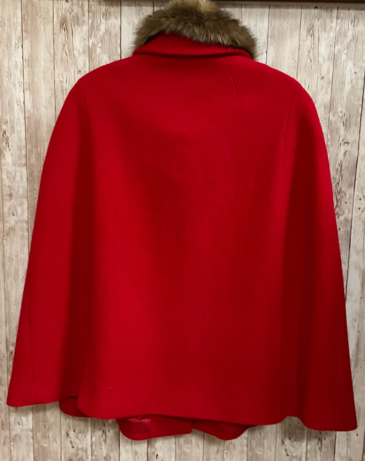 Size XS TALBOTS Red Poncho