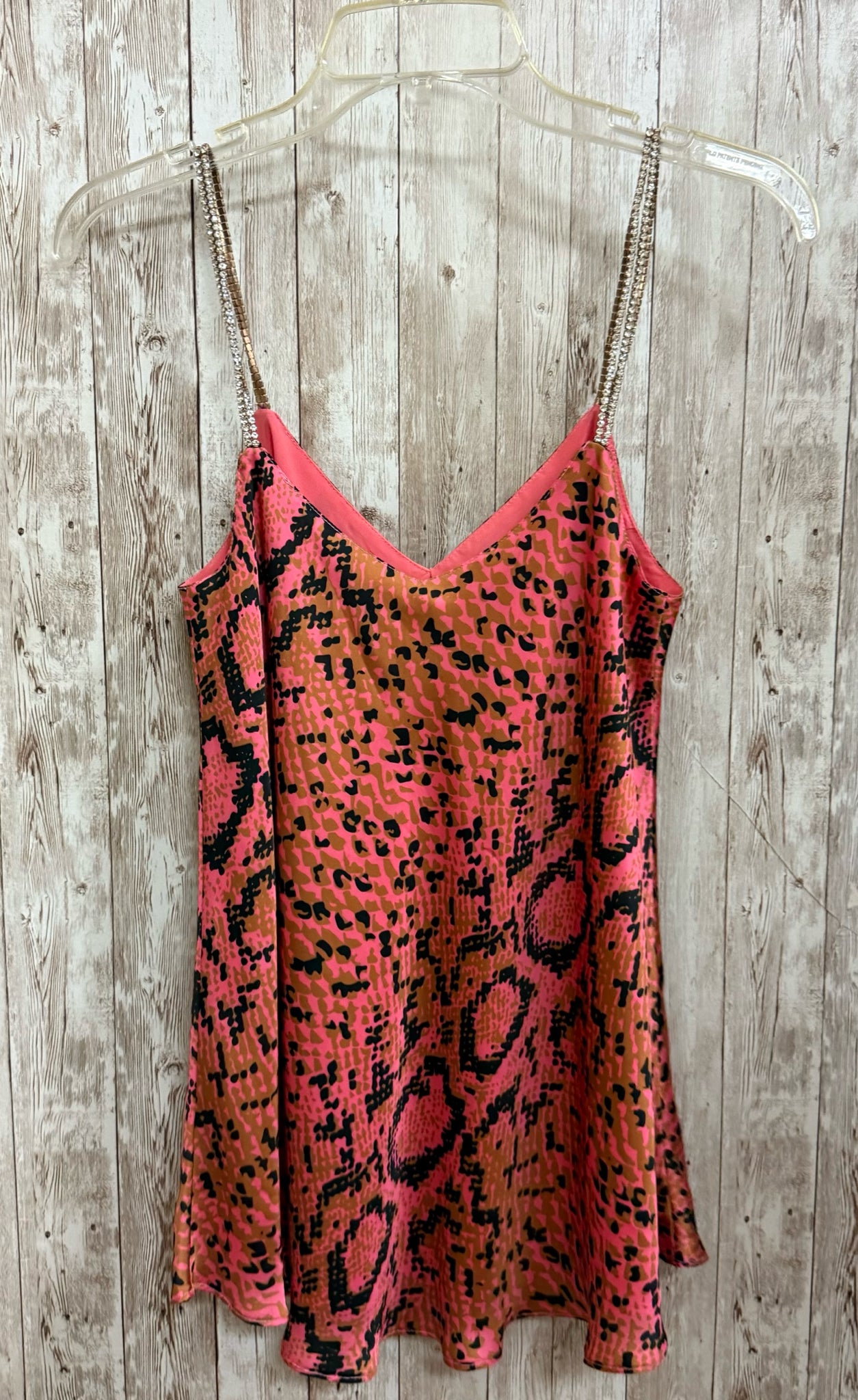 Size S JULIE BROWN Pink Print Top