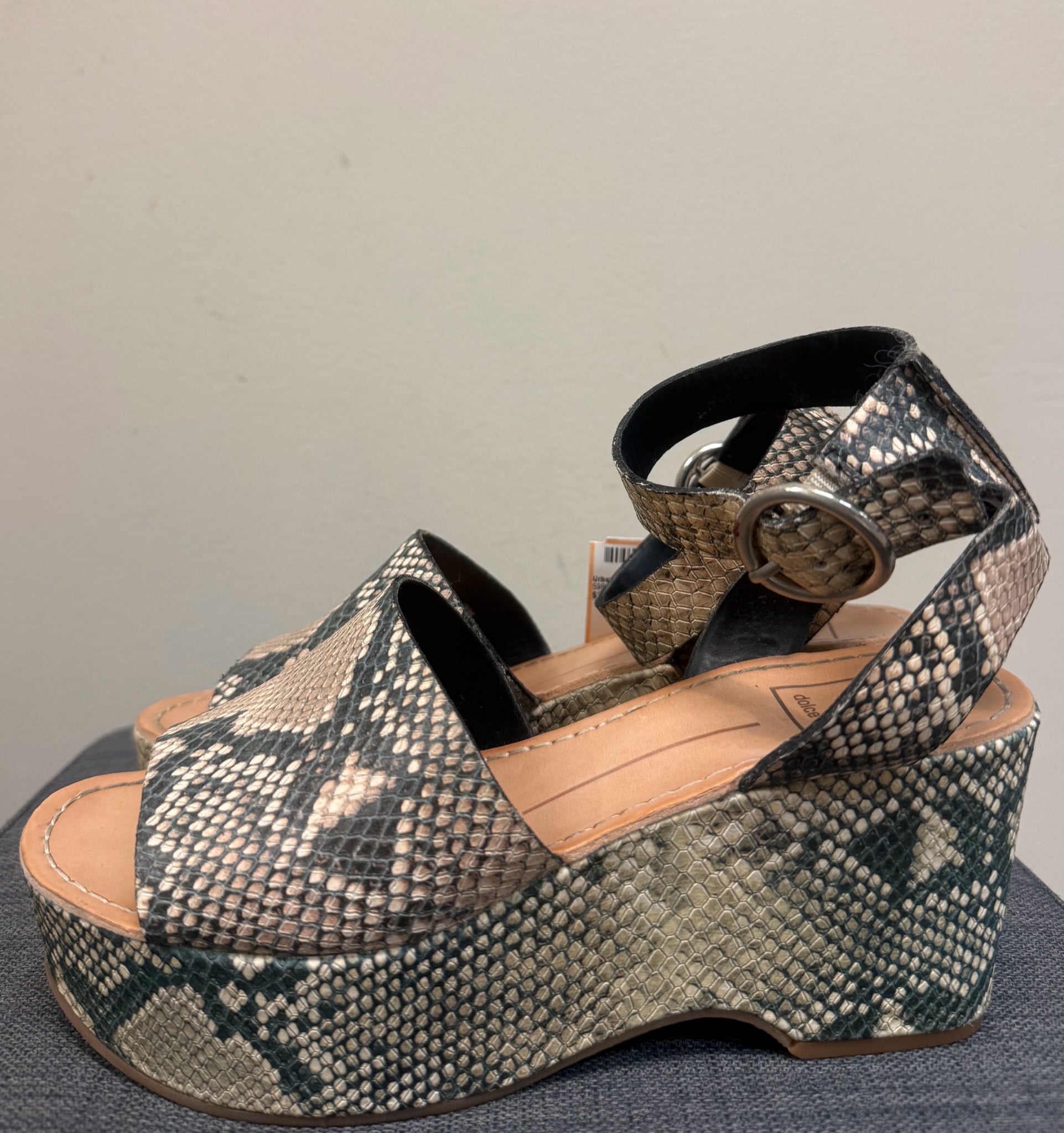 7 DOLCE VITA SNAKE Wedges