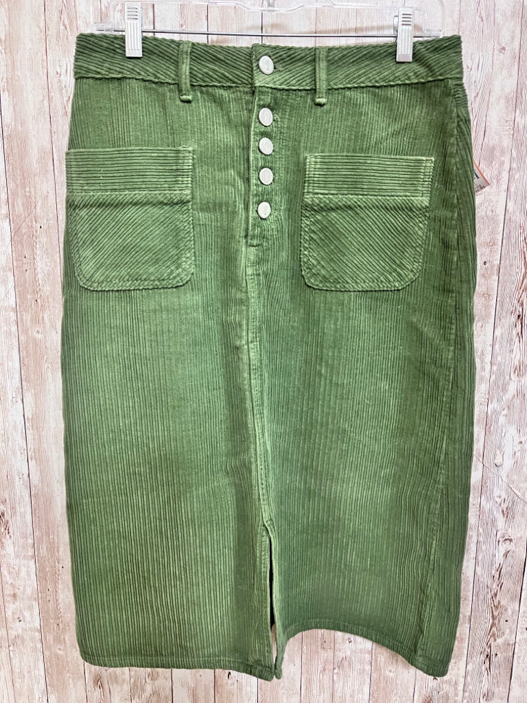 Size 6 PILCRO &LETTER PRESS Green Skirt