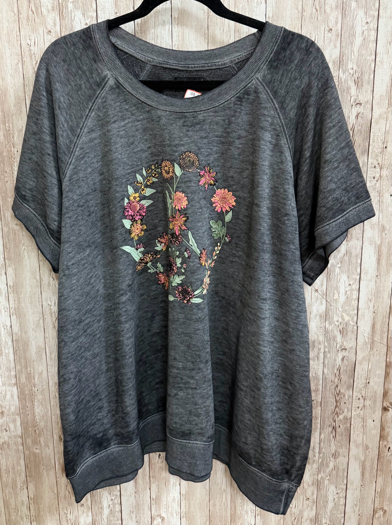 Size XL LANE BRYANT Gray Top