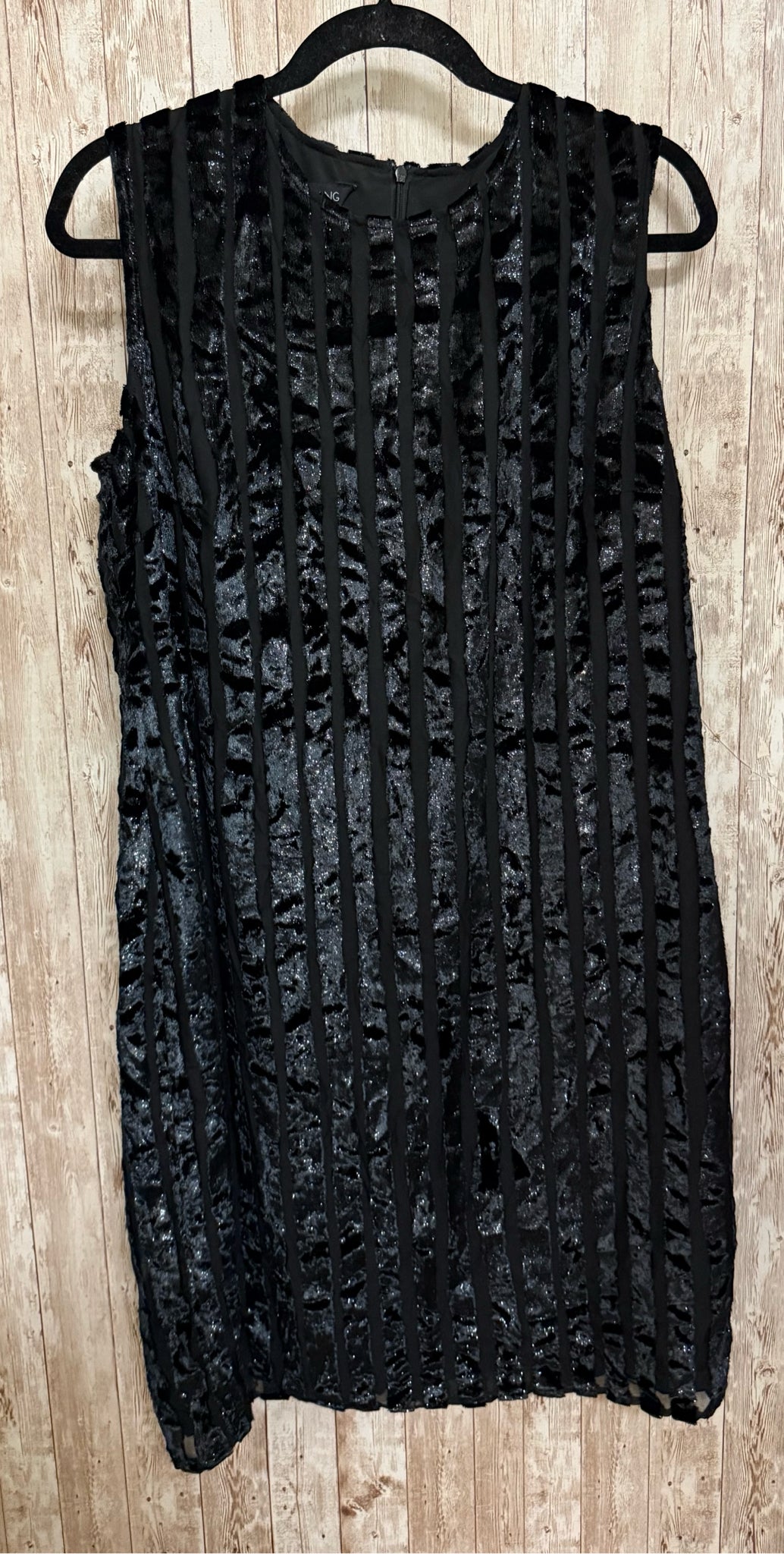 Size M MING WANG Black Dress