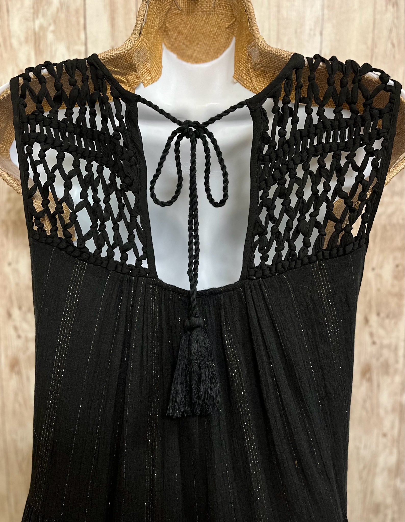 Size S MAEVE Black Dress