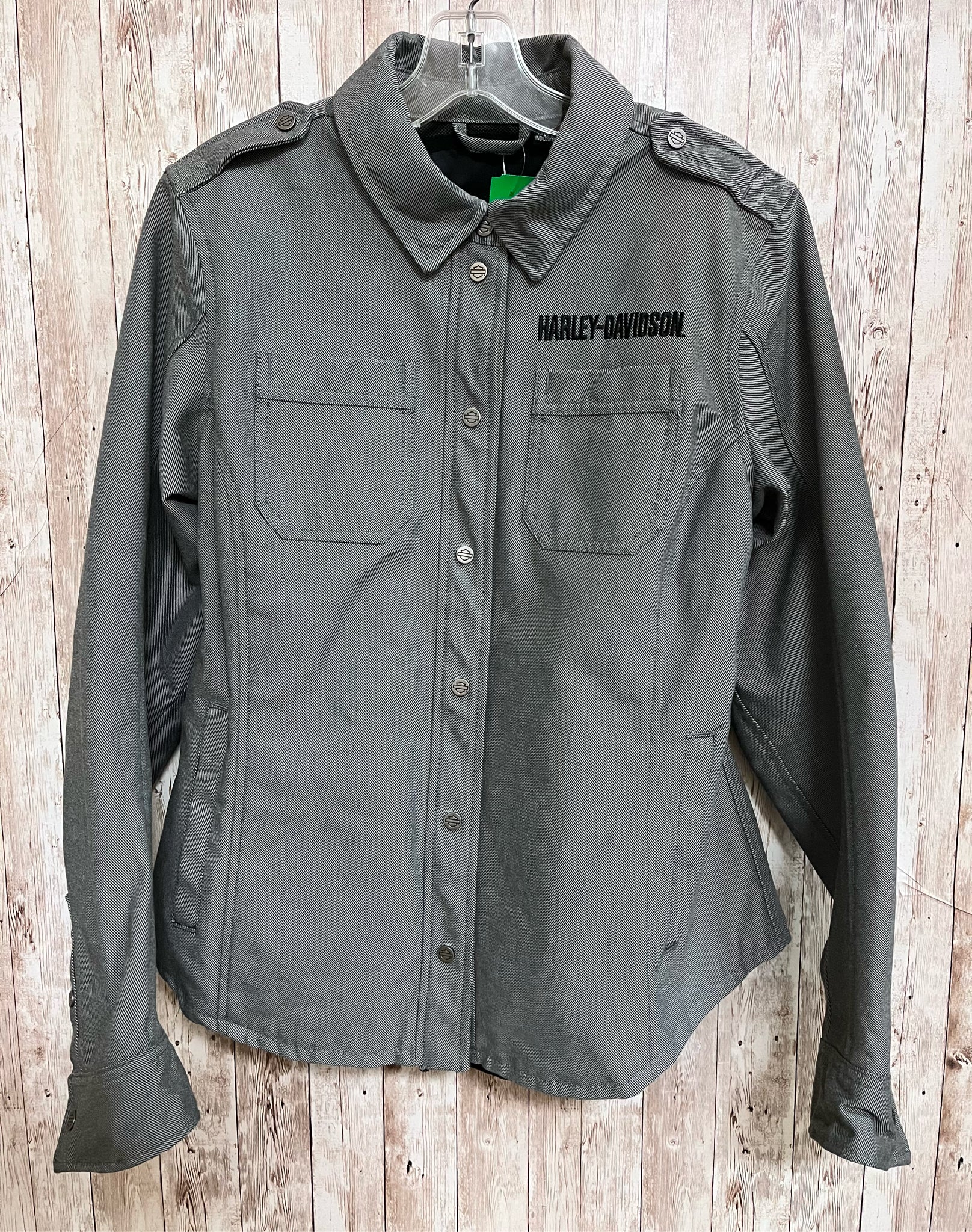 Size L HARLEY DAVIDSON GREY Jacket