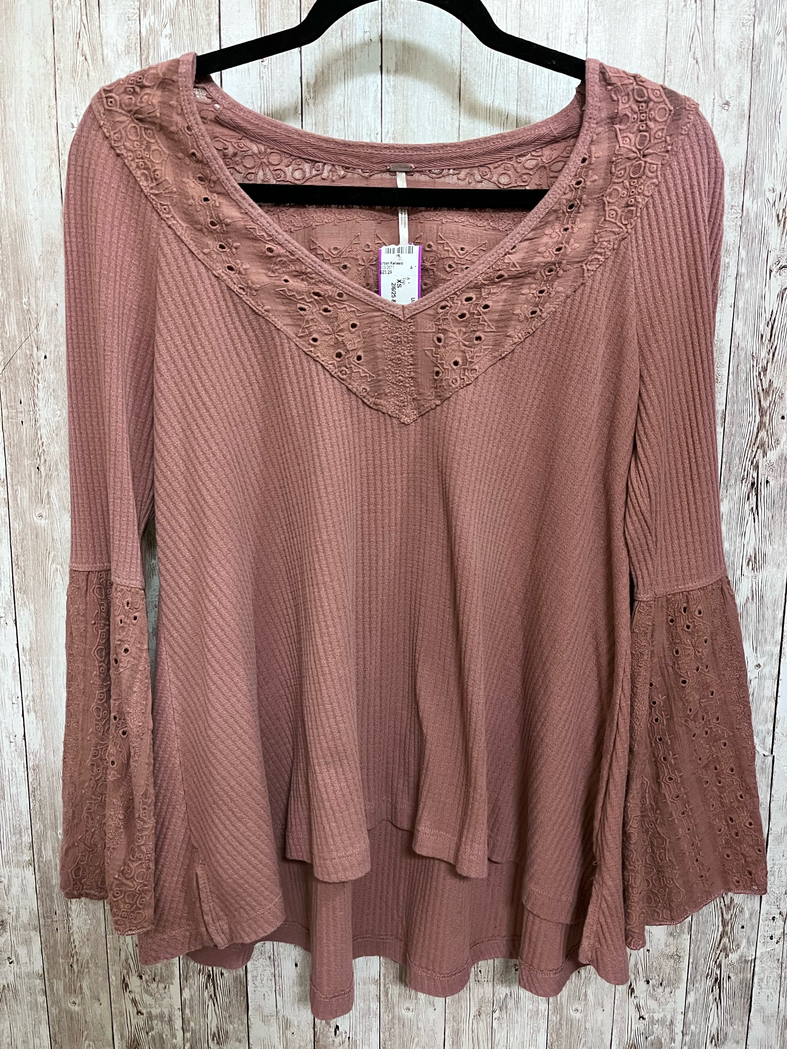 Size XS FREE PEOPLE ROSE Top