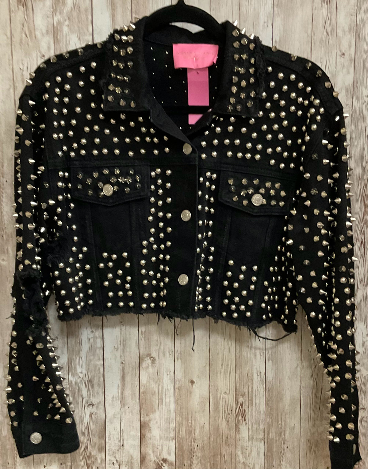 Size M AZALEA WANG Black Jacket