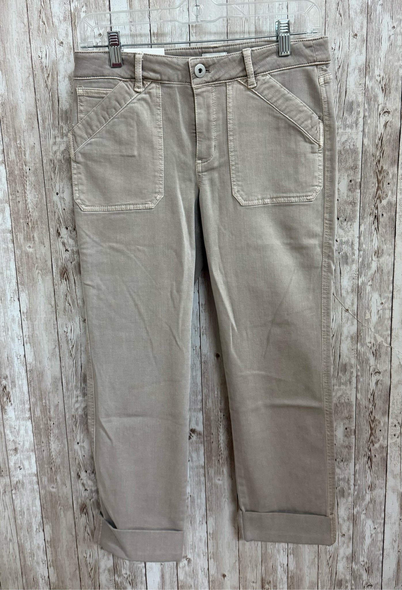 Size 4 J.JILL Tan Jeans