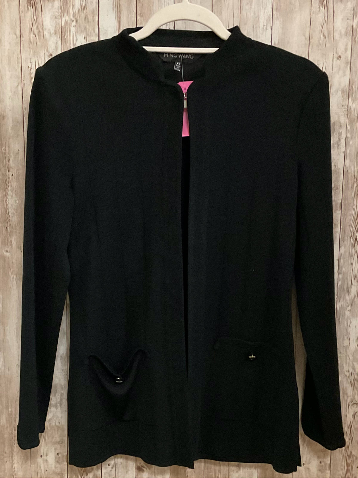 Size XS MING WANG Black Jacket