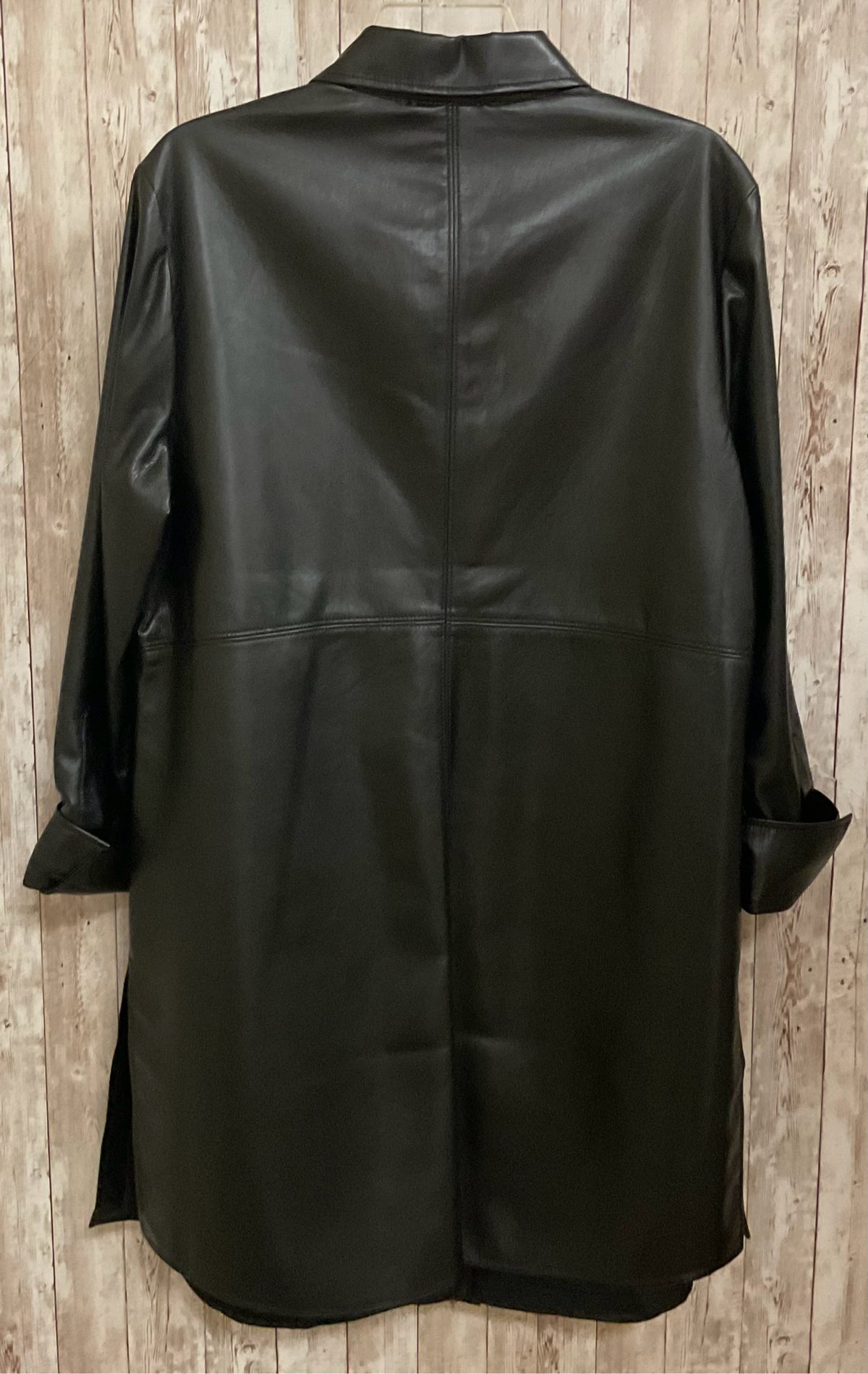 Size L CHICO'S Black SHACKET