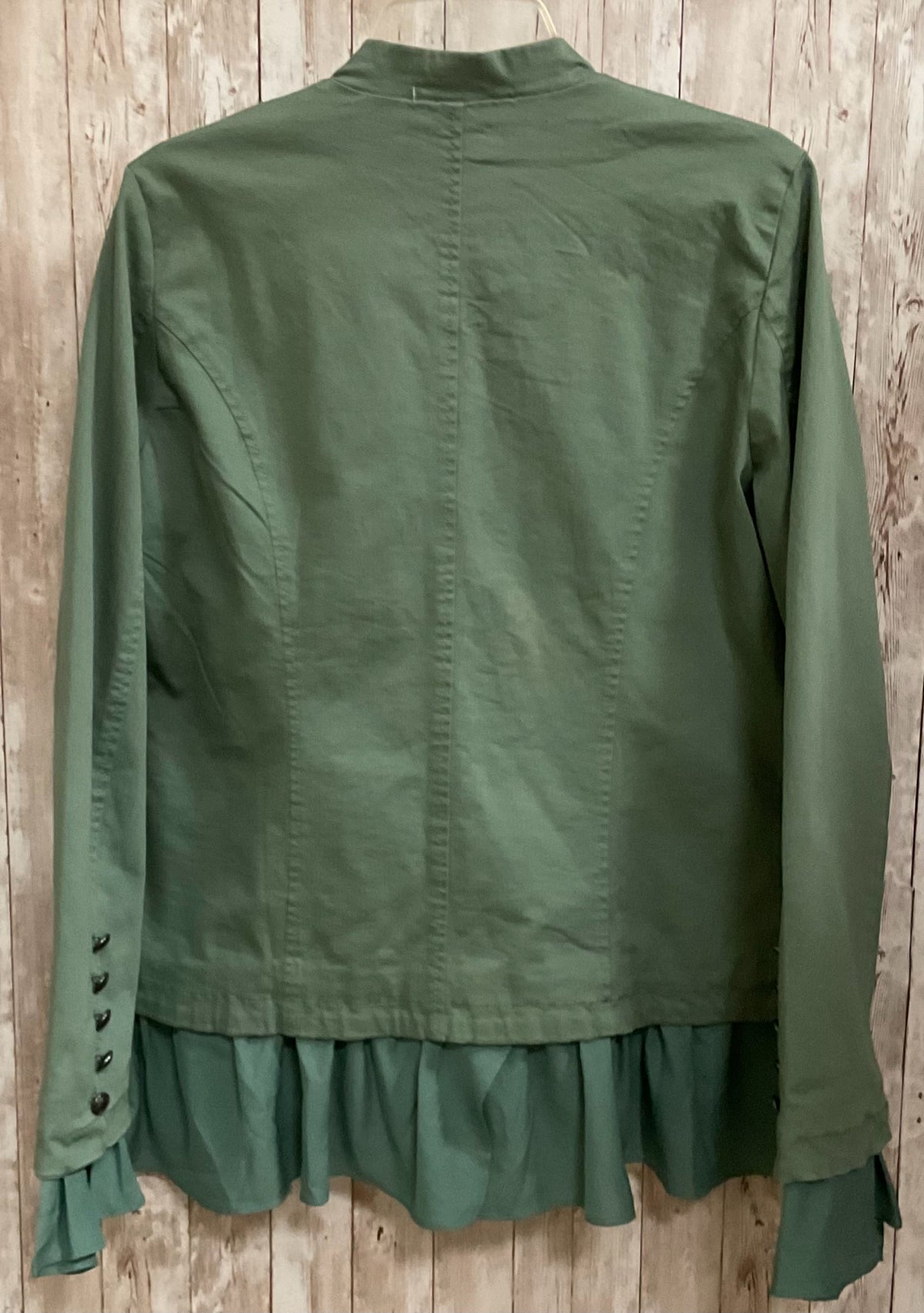Size L FREE PEOPLE Green Blazer