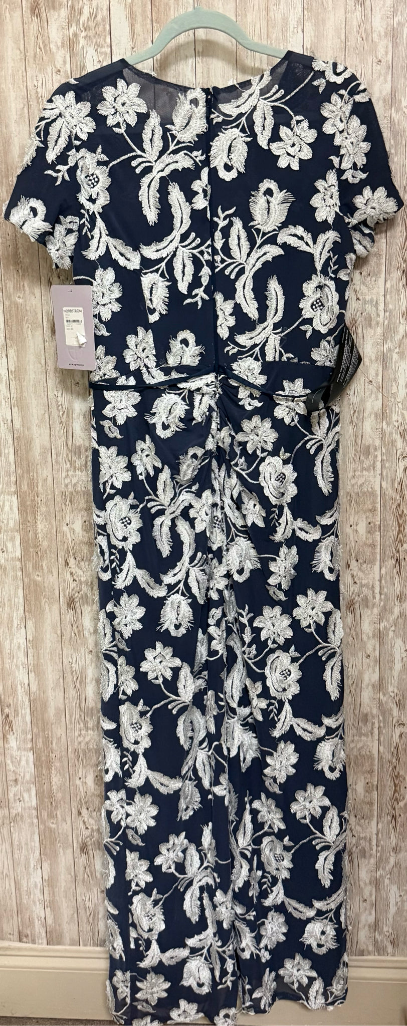 JS Collections Size 10 navy and cream Dress