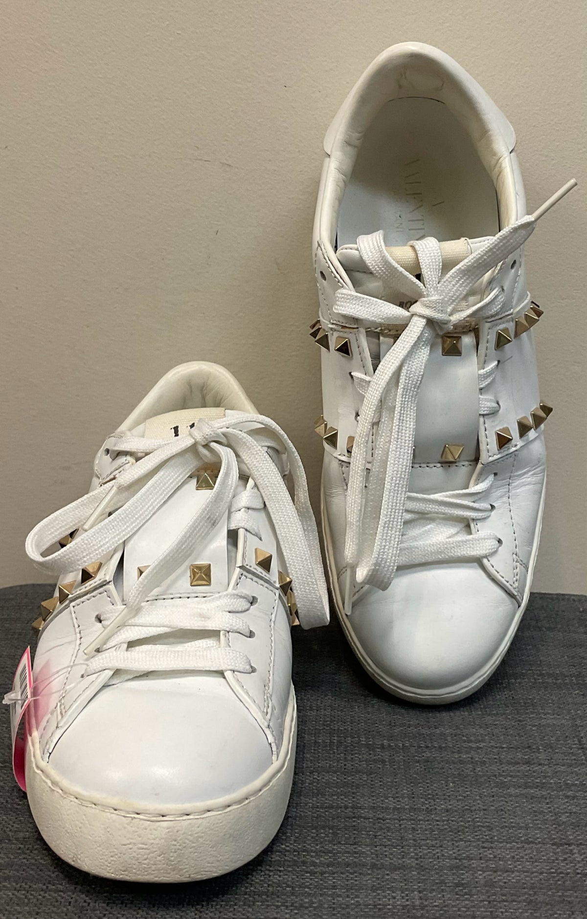 9.5 VALENTINO White SHOES