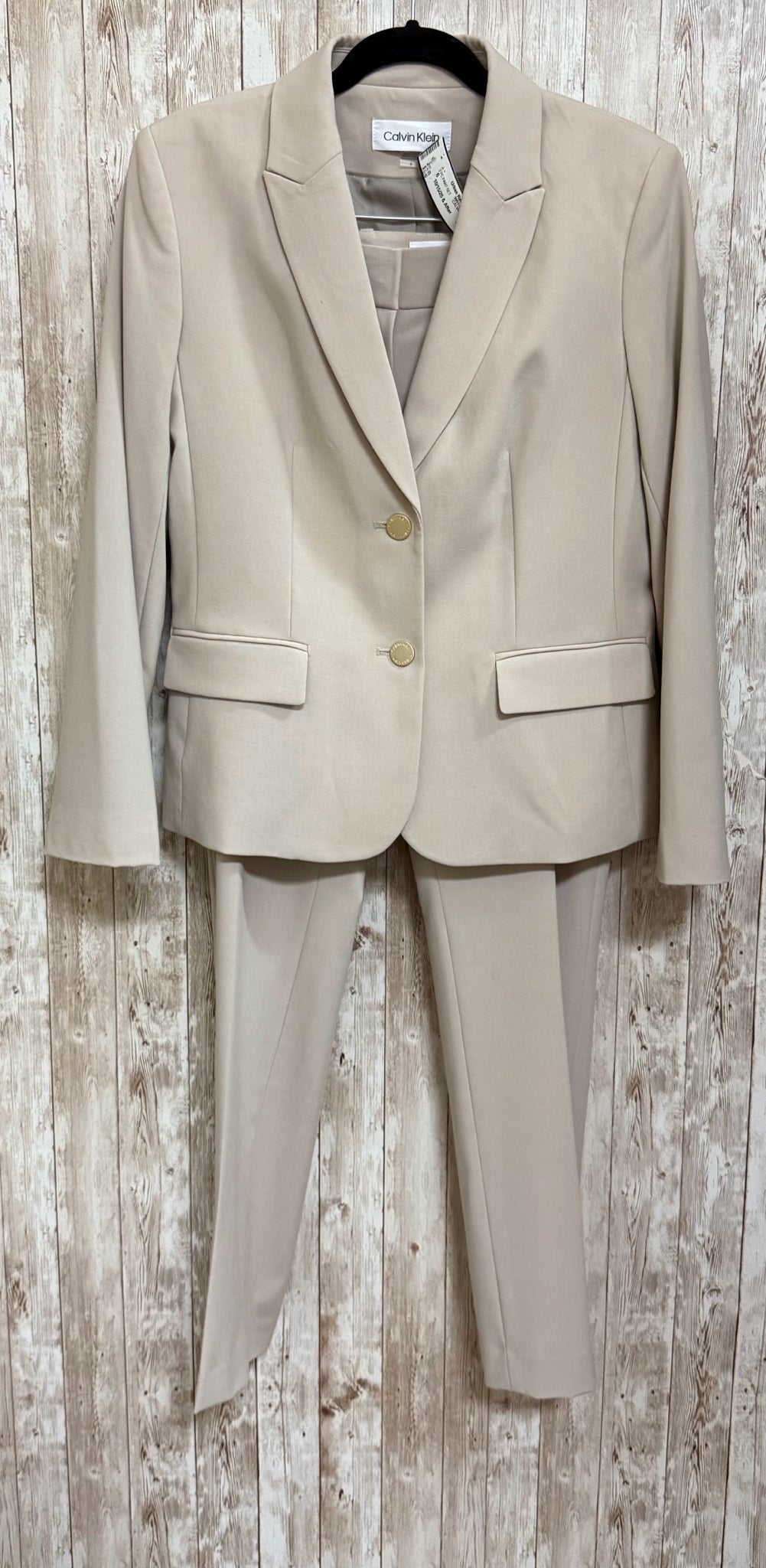 Size 6 CALVIN KLEIN SAND 2 PC PANT SET
