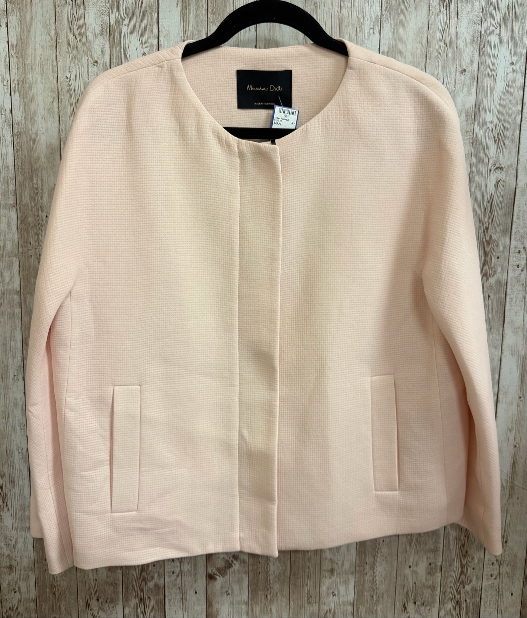 Size M MASSIMO DUTTI Blush Jacket