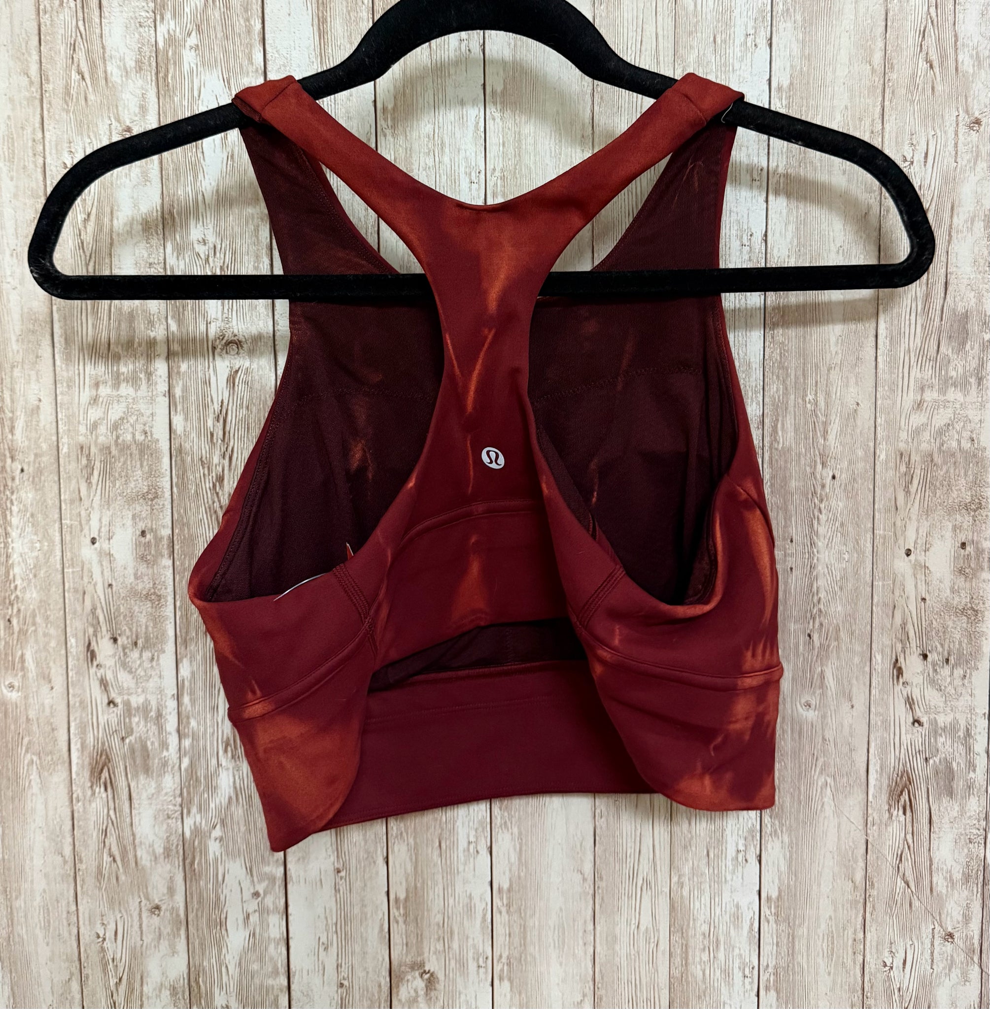 RUST LULULEMON BRA'S