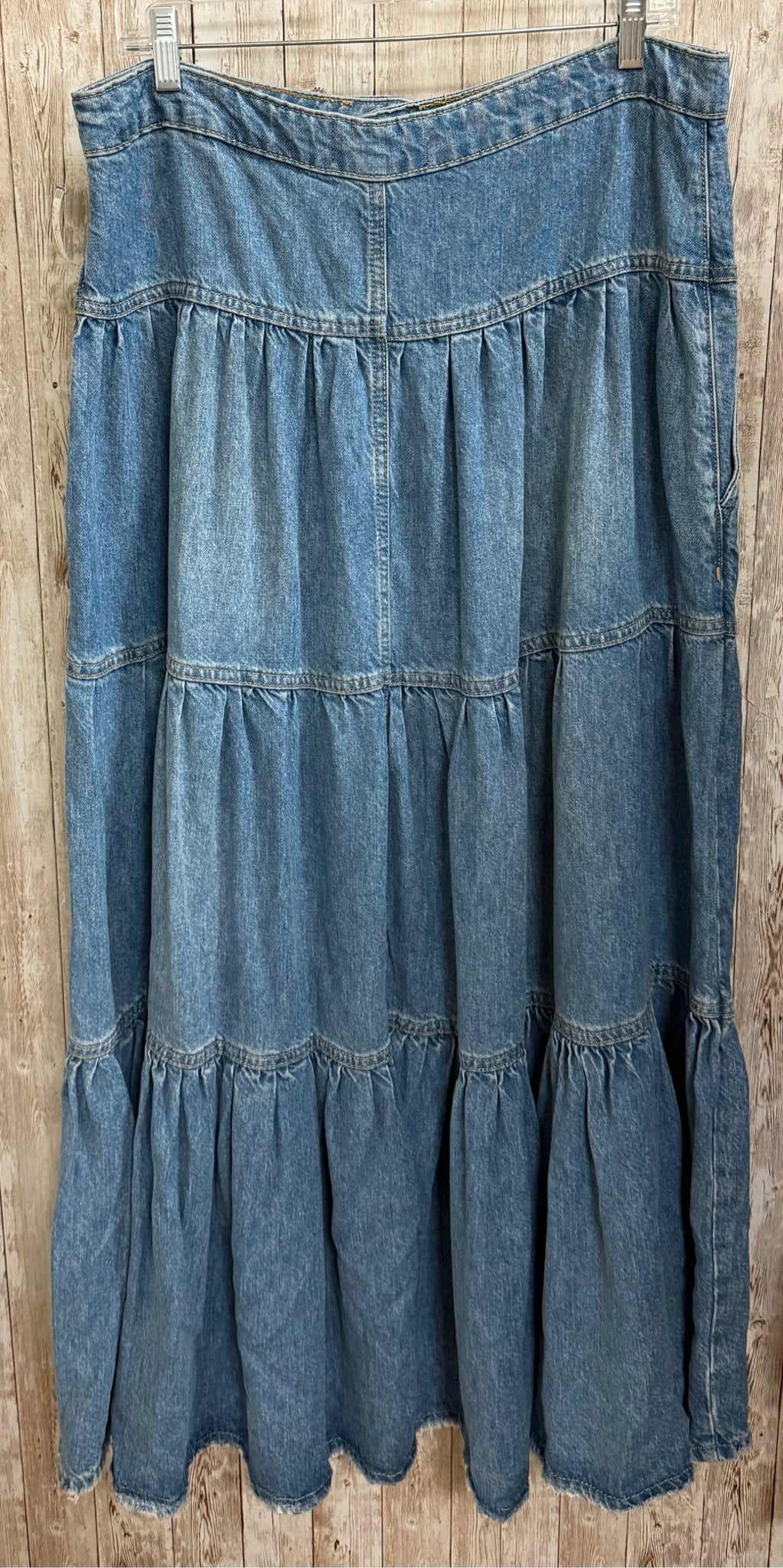 WE THE FREE Size M Denim Skirt