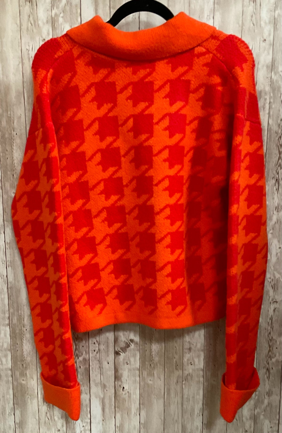 Size M VICI ORANGE RED Cardigan