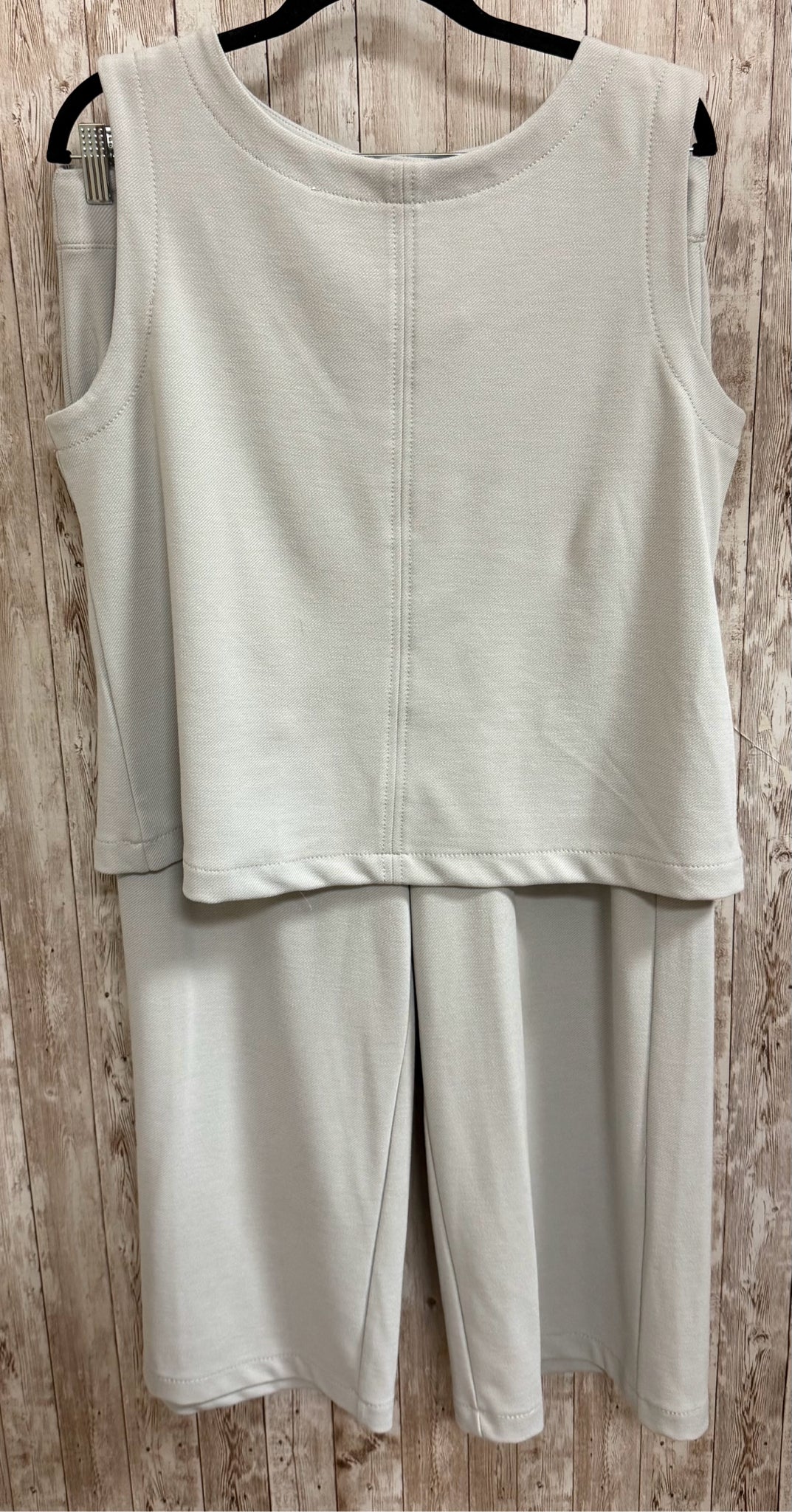 Size L MAX STUDIO Gray 2 PC PANT SET