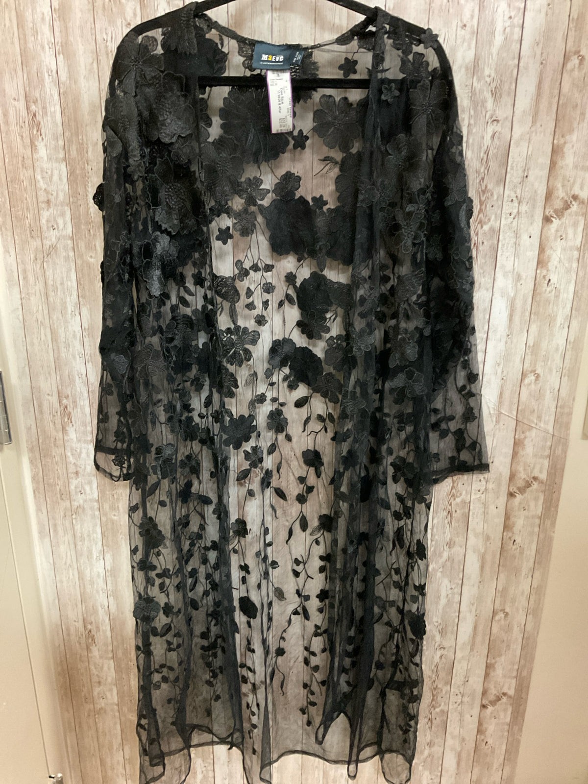 Size One Size MAEVE Black Duster