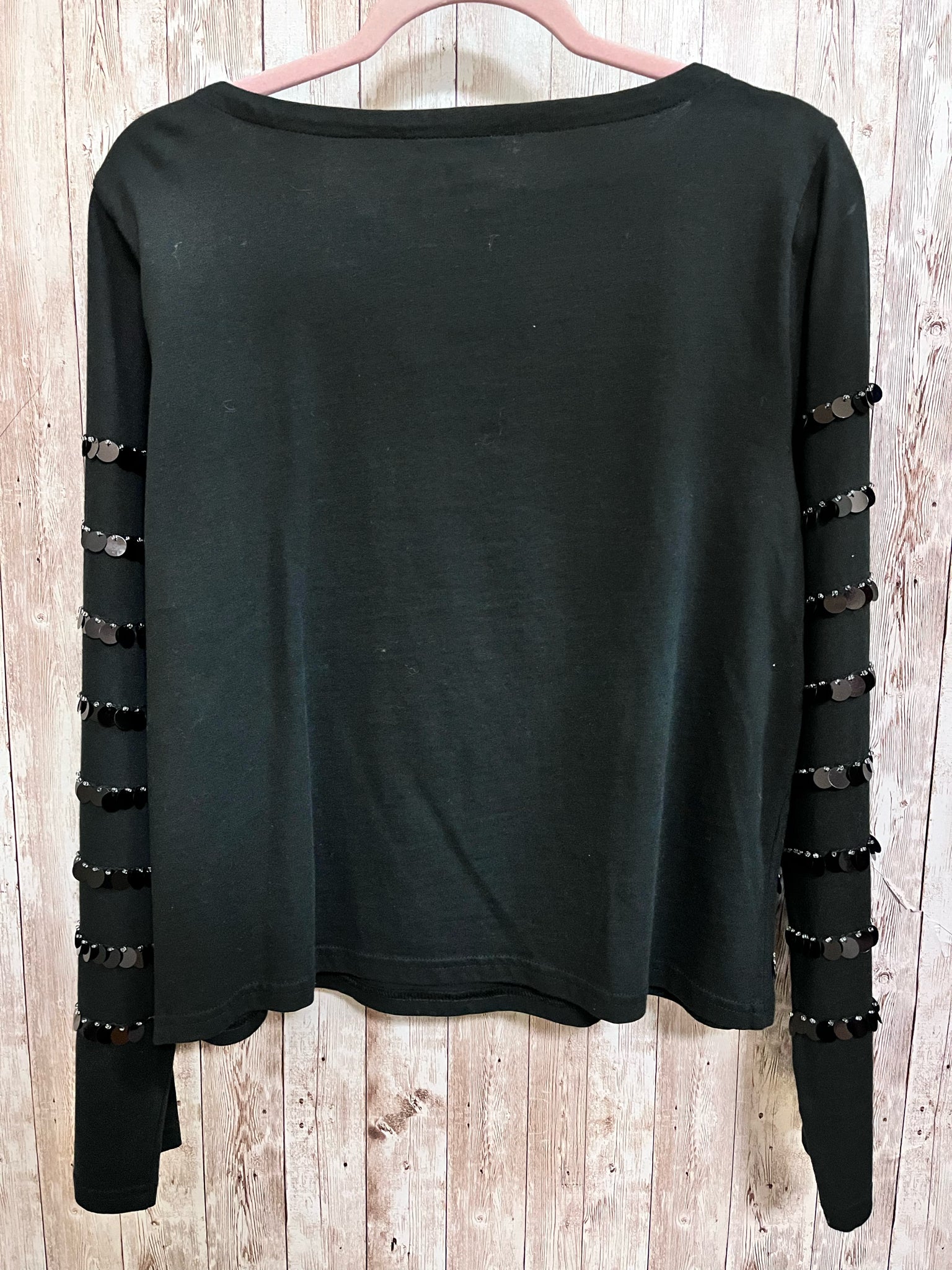 Size L J.CREW Black Top