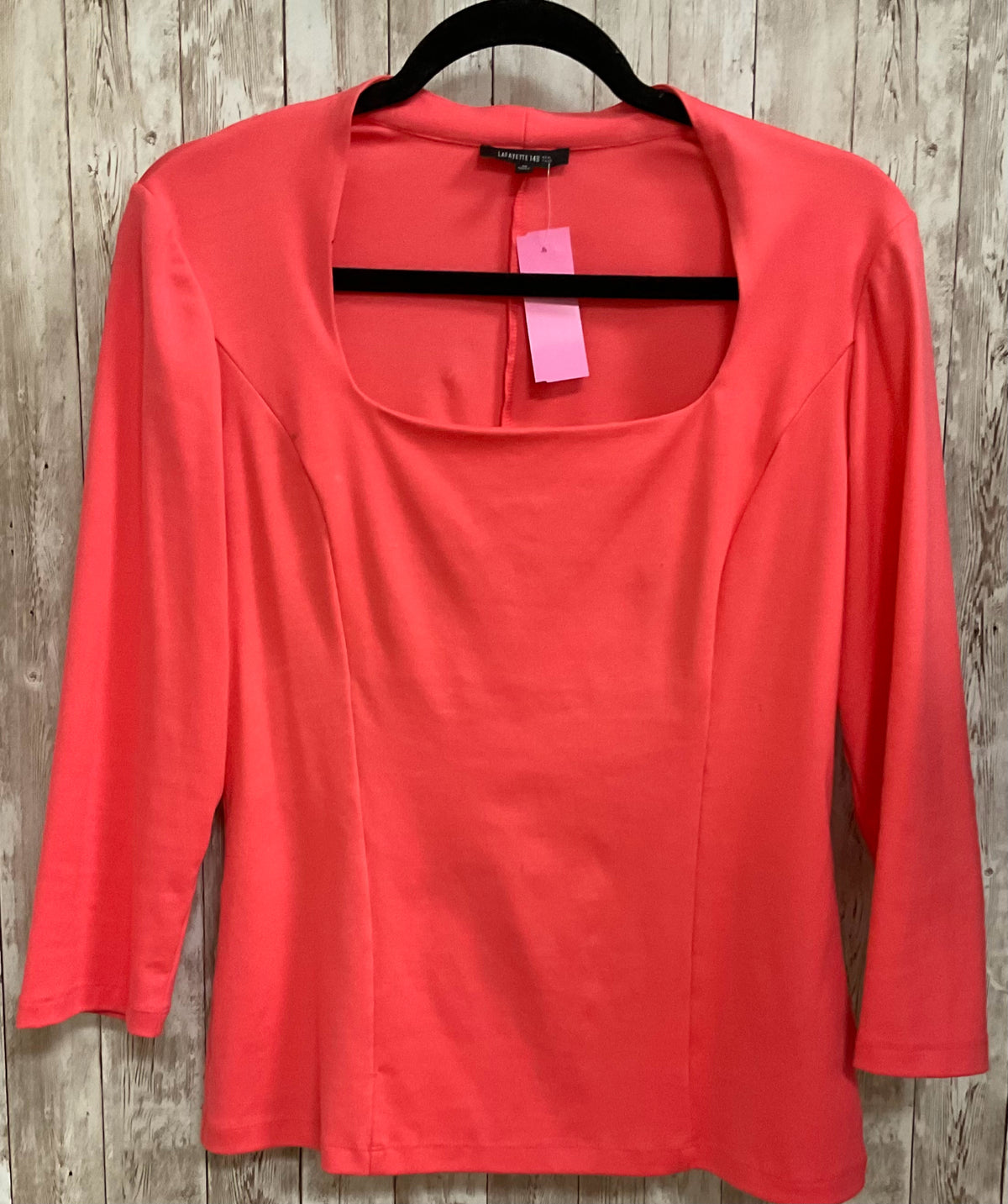 Size M LAFAYETTE 148 Coral Top