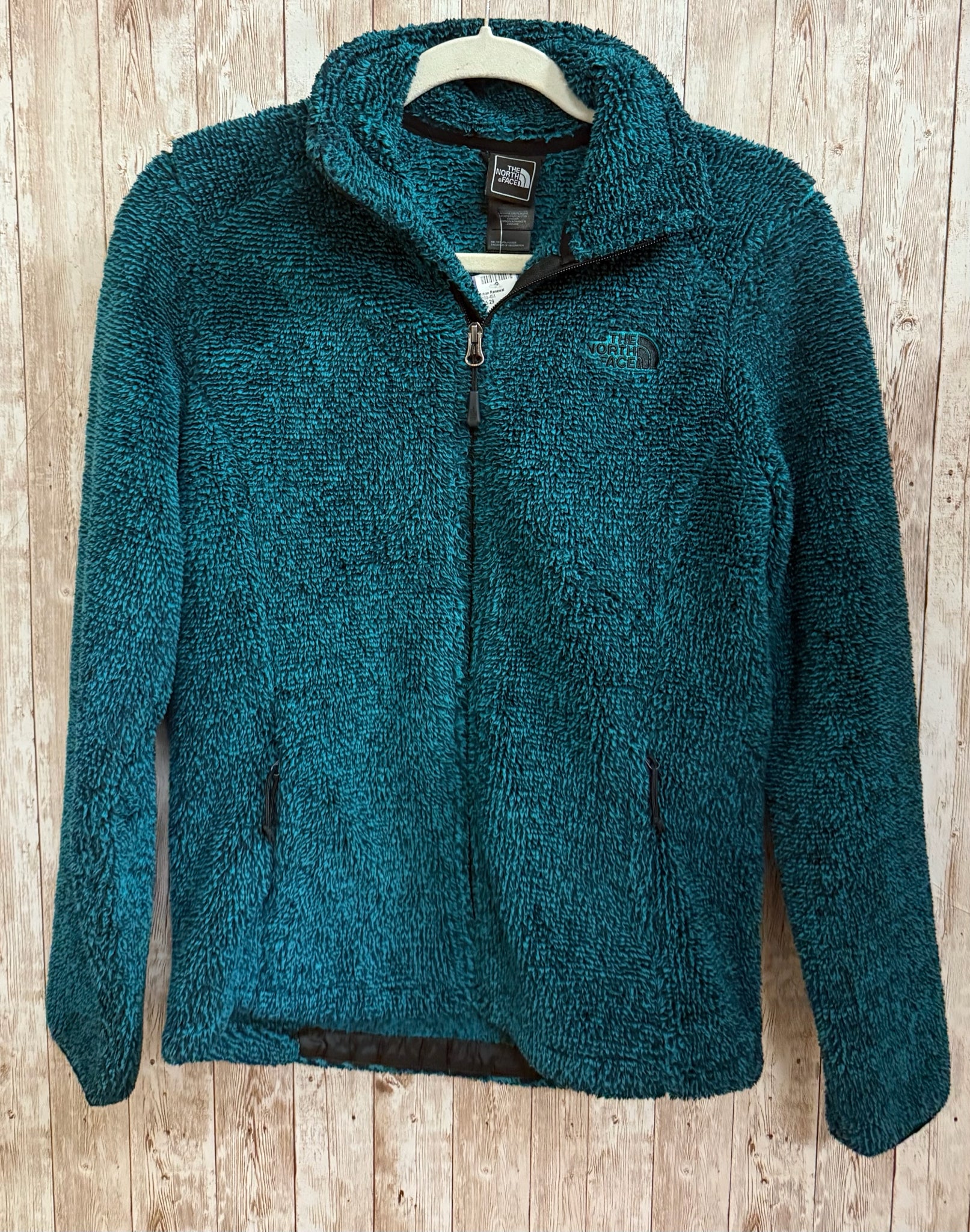 Size S THE NORTH FACE TEAL AND BLACK Jacket
