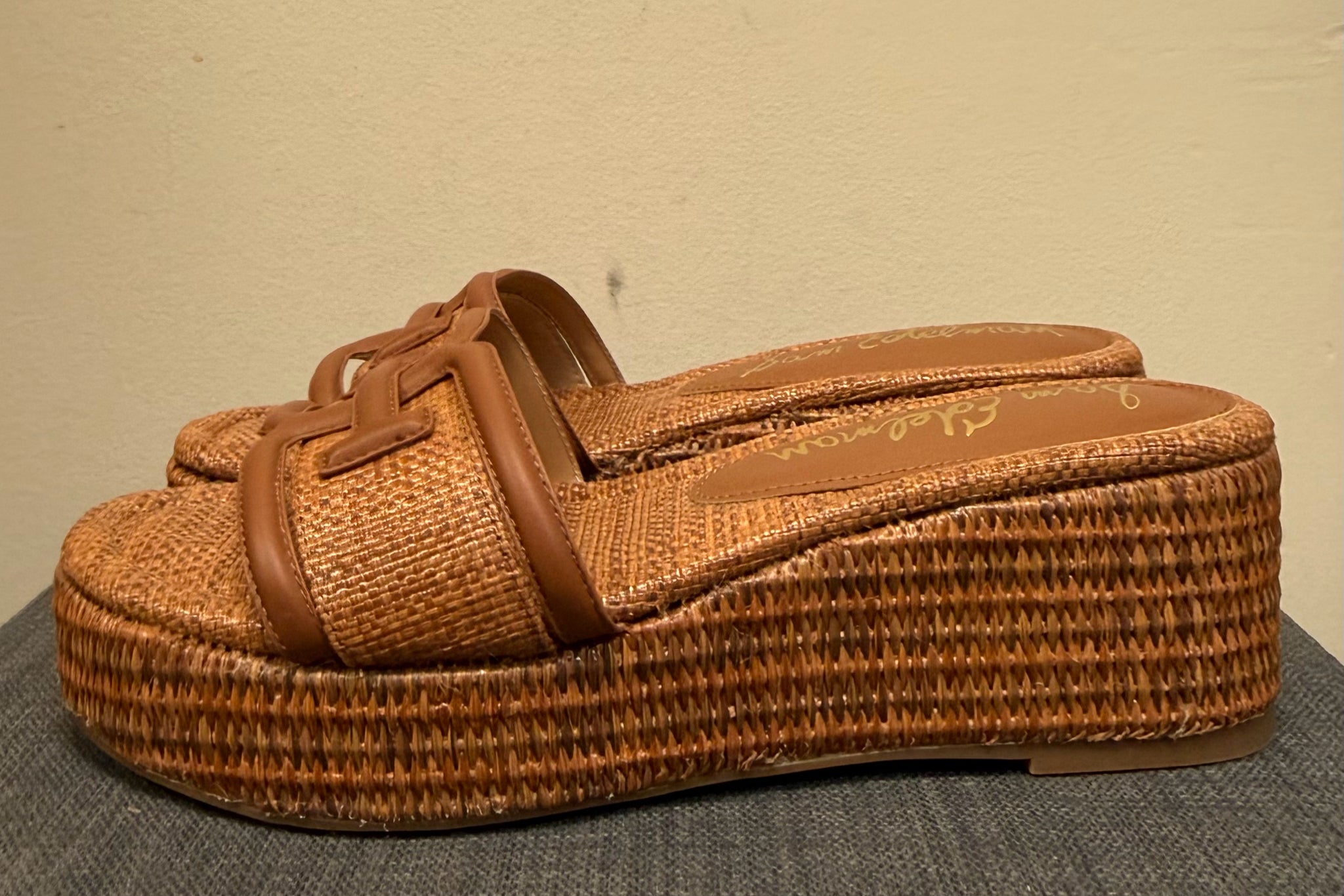 9 SAM EDELMAN Brown Sandals