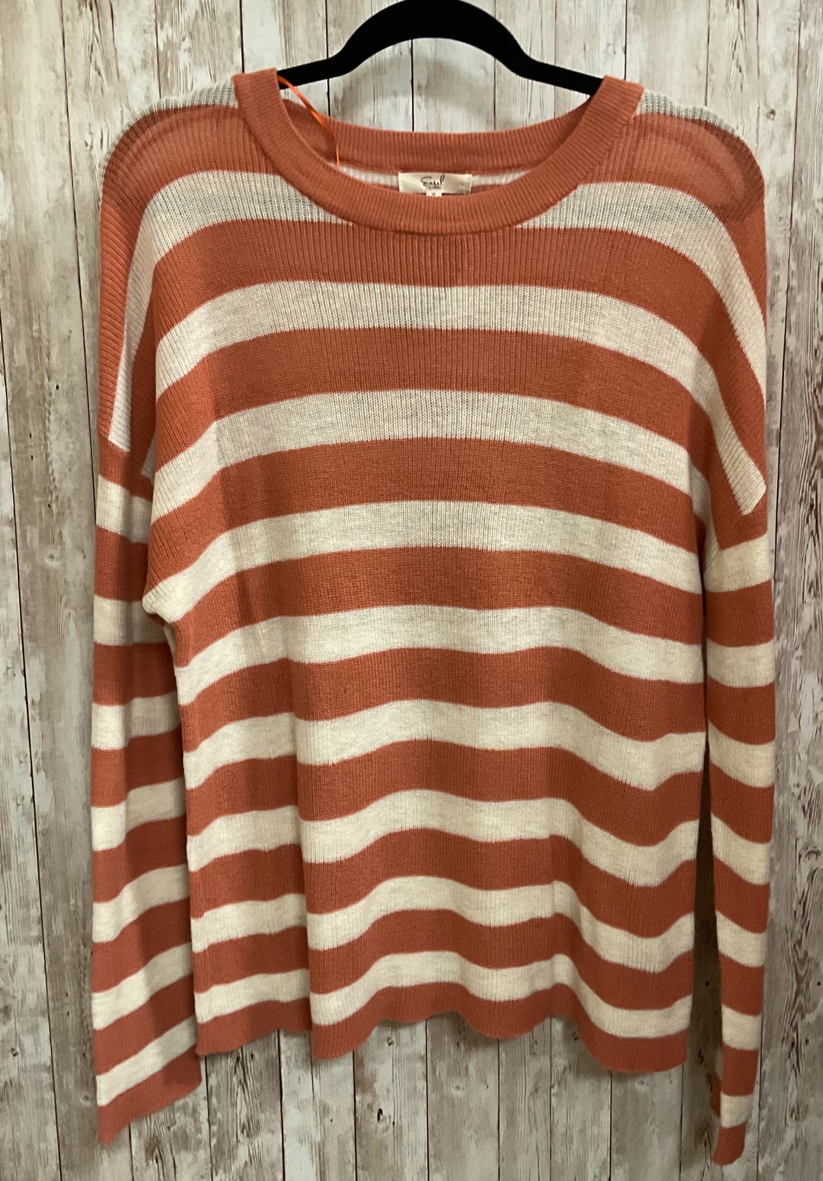 Size M EASEL CLAY STRIPE Sweater