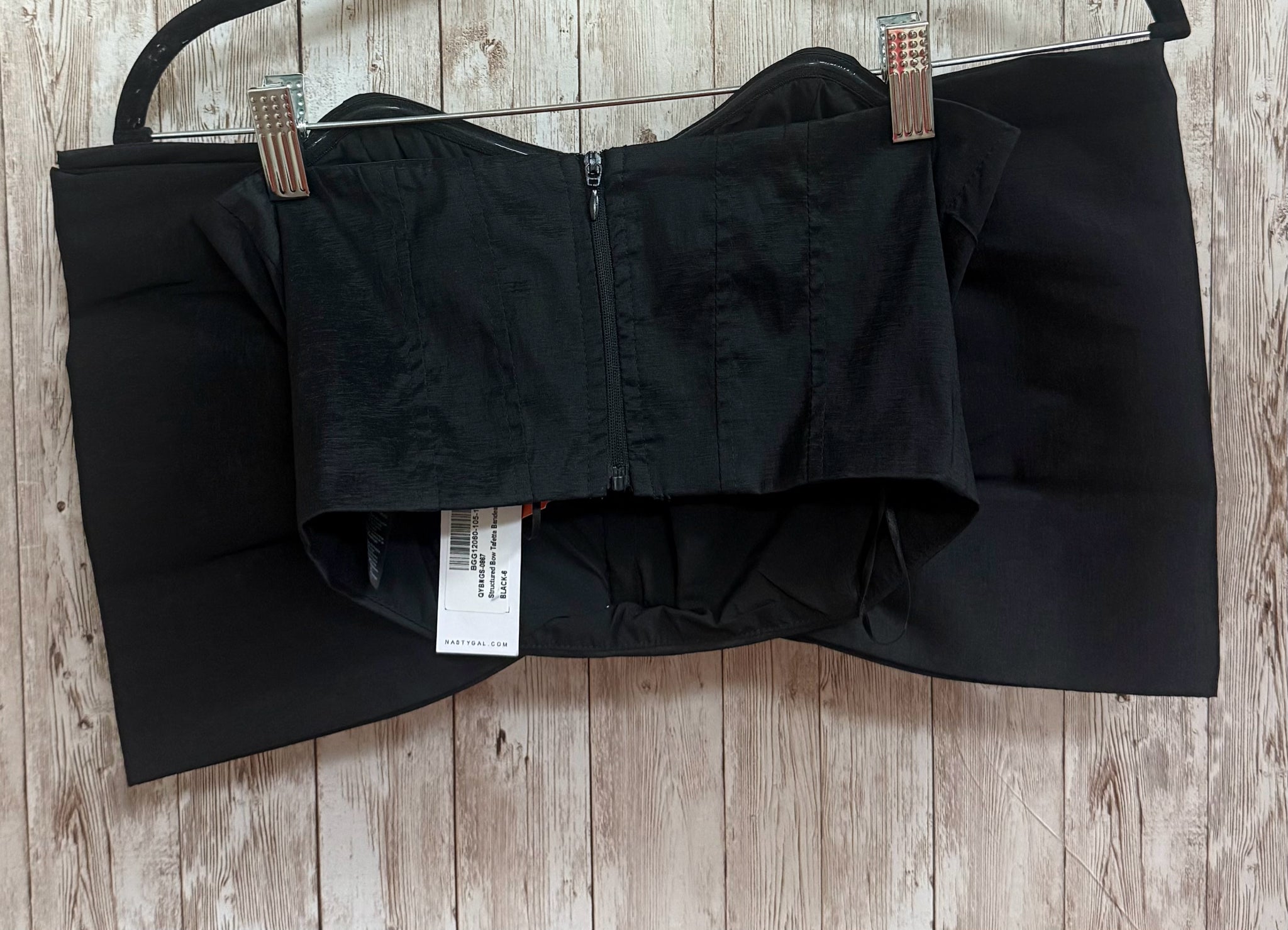 Size 8 NASTY GAL Black Top