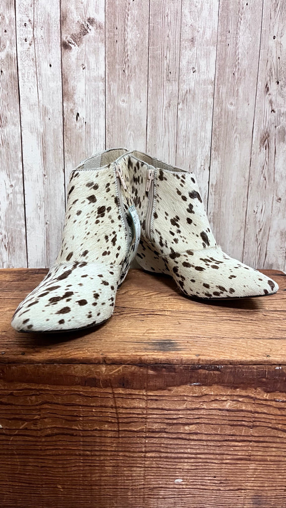 MATISSE BEIGE AND BROWN PRINT 8 Boots