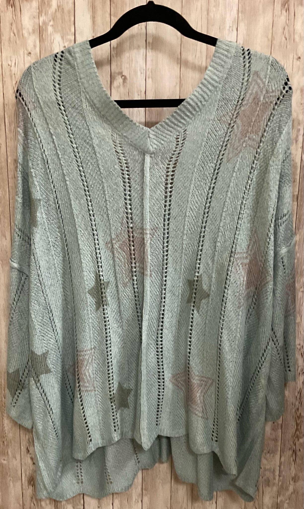 Size S POL Blue Print Top
