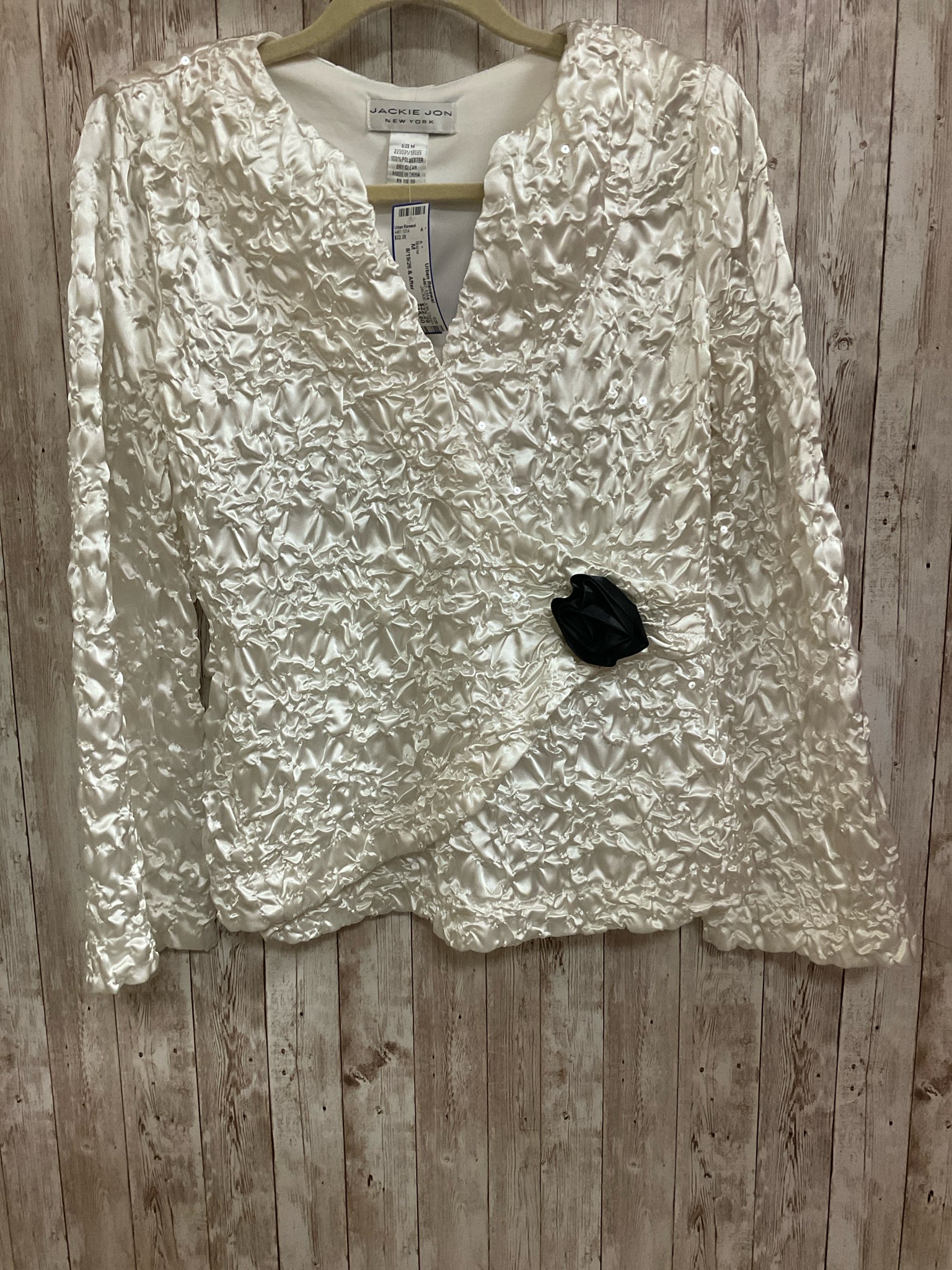 Size M JACKIE JON Cream Blazer