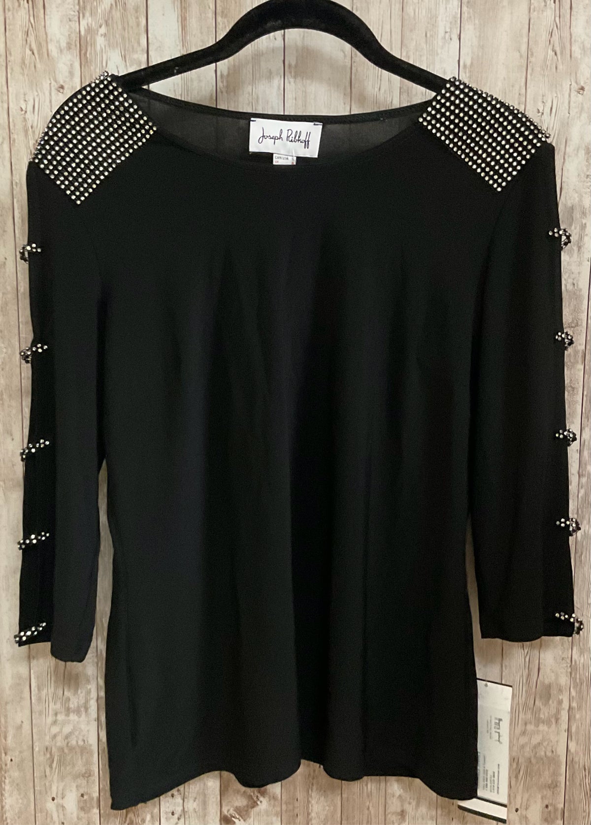 Size 12 JOSEPH RIBKOFF Black Top