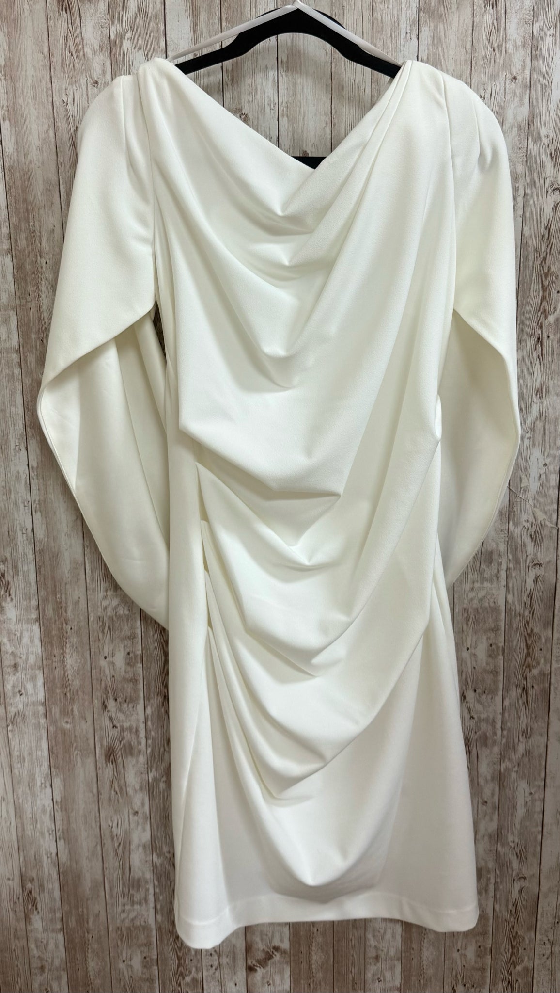 Size 14 BETSY&ADAM Cream Dress