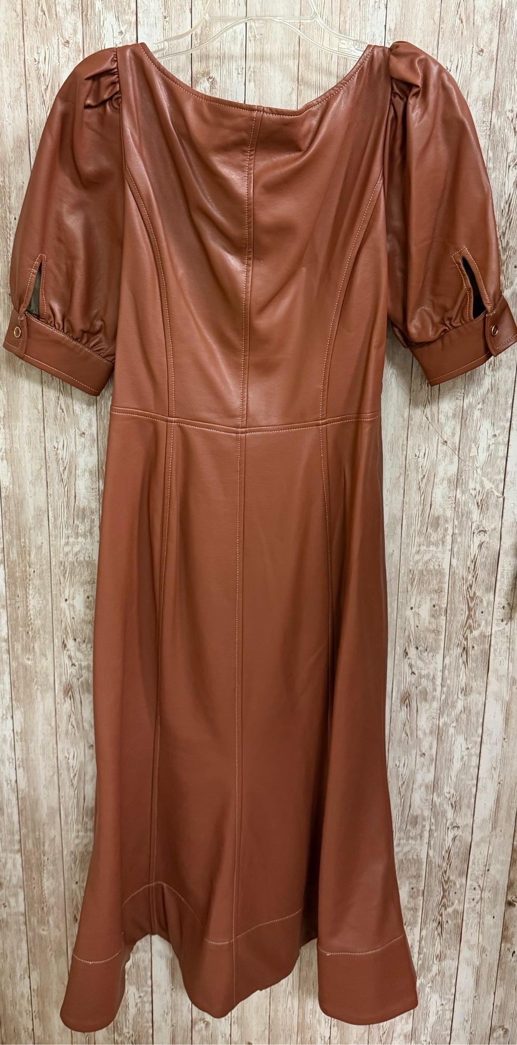 ANTHROPOLOGIE Size 10 COGNAC Dress