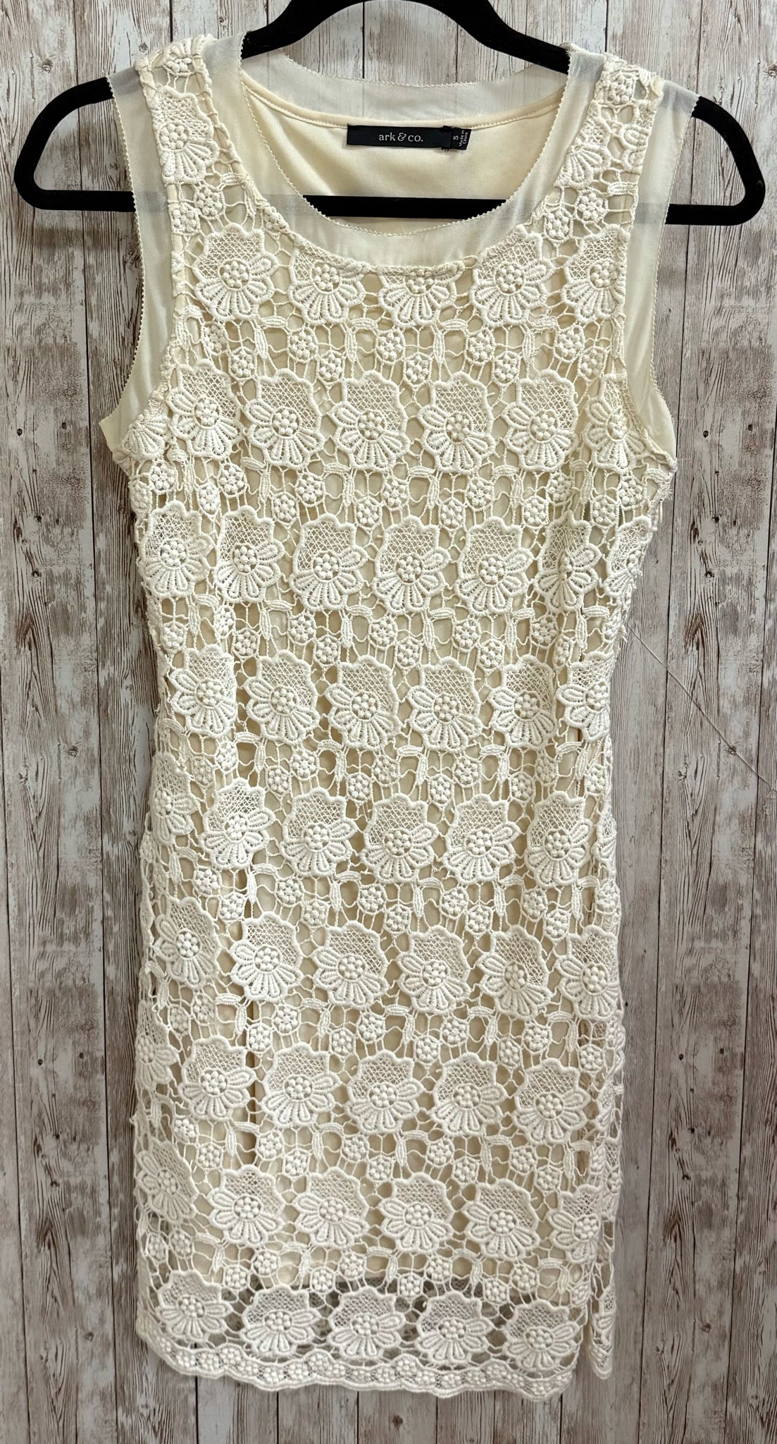 Size S ARK & CO Beige Dress