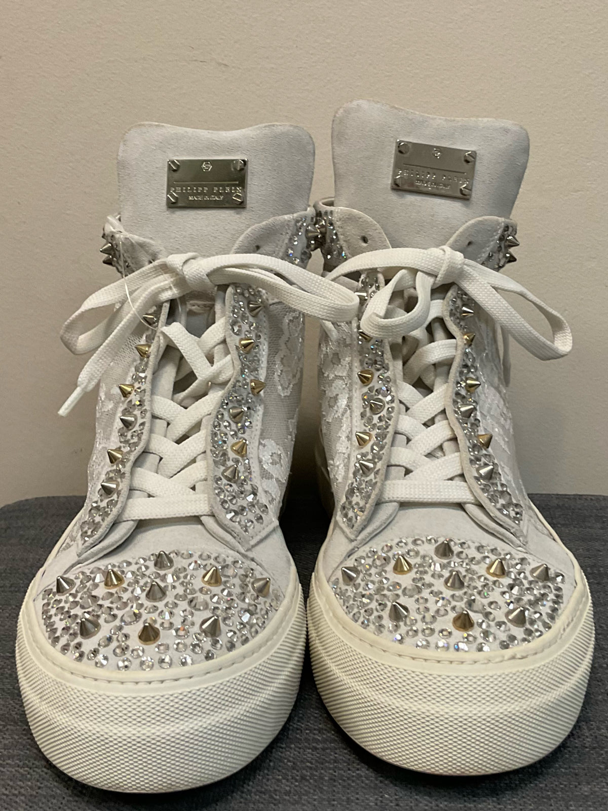 9 PHILLIP PLEIN White SHOES