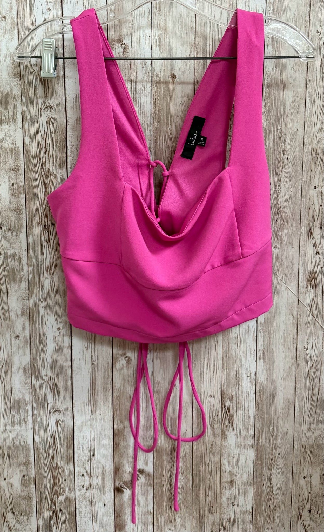 Size M LULUS Hot Pink 2 PC SET