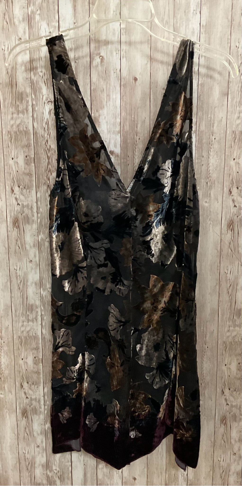 Size S FREE PEOPLE BLACK MULTI Top