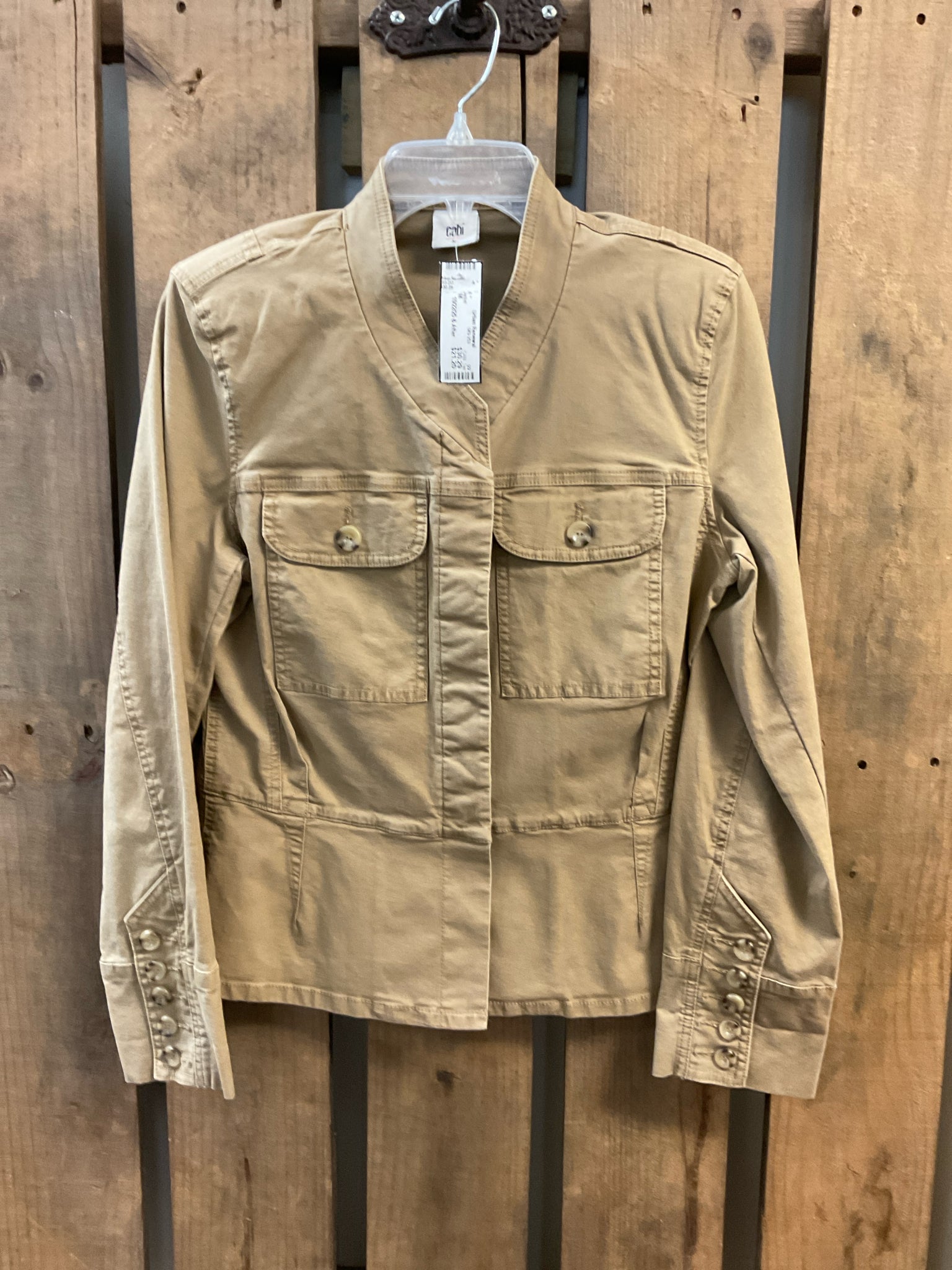 Size M CABI Tan Jacket